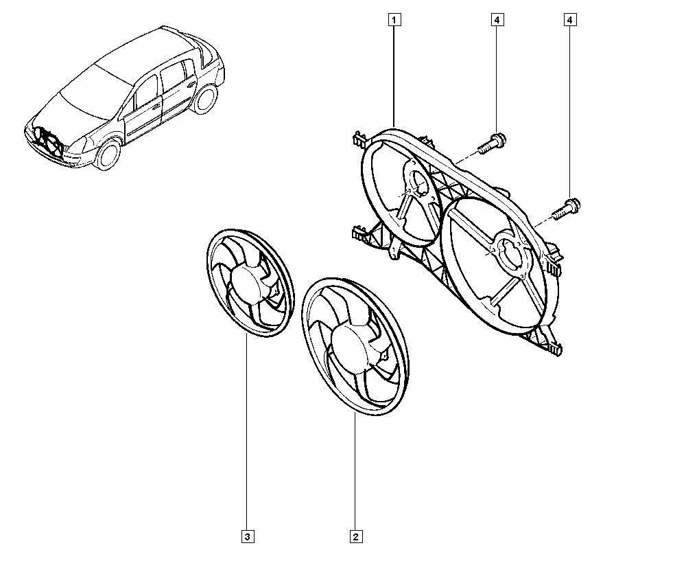 RENAULT TRUCKS 7701067592 - Ventilators, Motora dzesēšanas sistēma ps1.lv