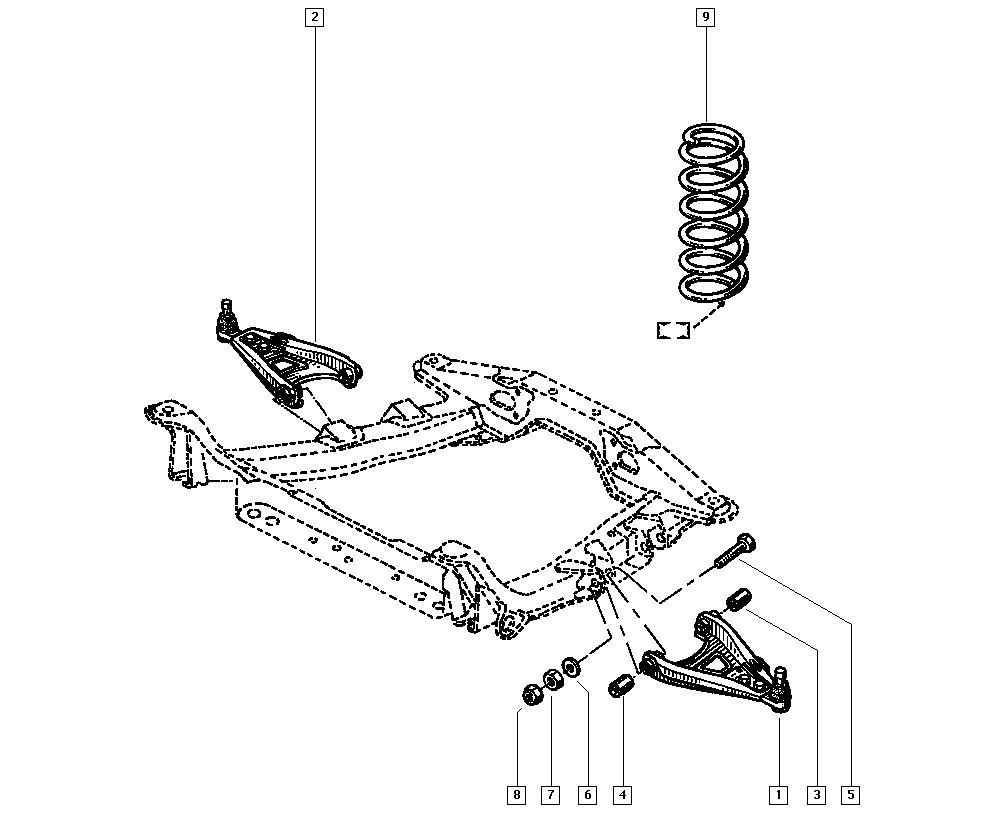 RENAULT TRUCKS 77 00 794 387 - Neatkarīgās balstiekārtas svira, Riteņa piekare ps1.lv