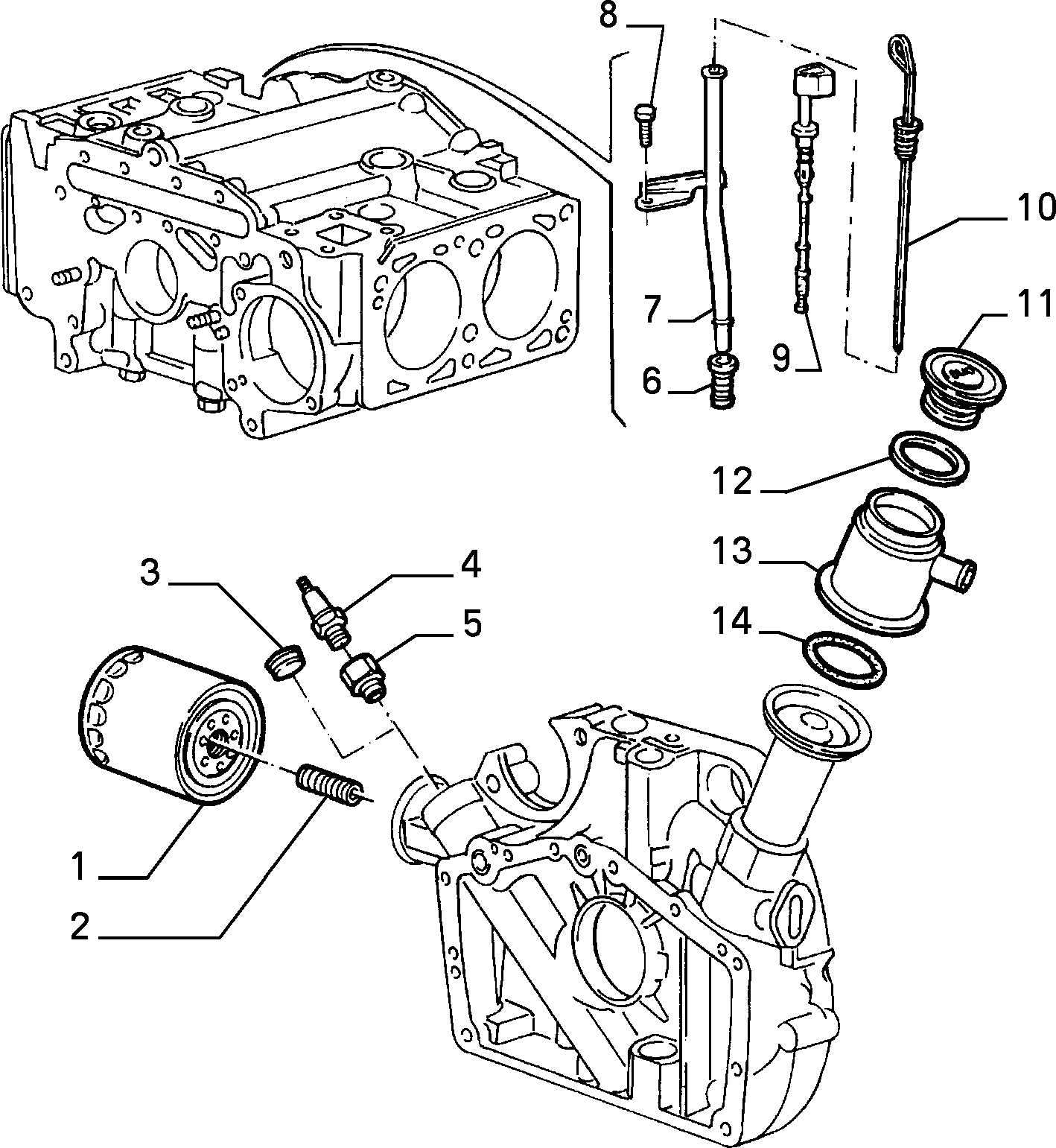 FIAT 60504190 - Devējs, Eļļas spiediens ps1.lv