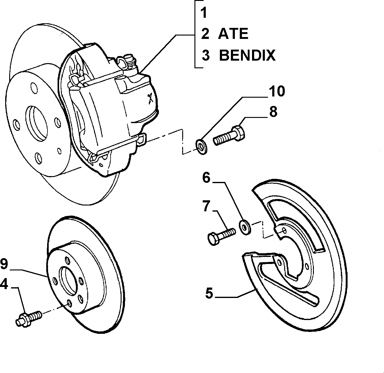 Alfa Romeo 71739636 - Bremžu diski ps1.lv