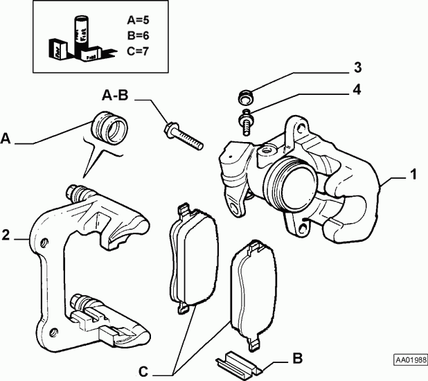 Alfa Romeo 77364745 - Bremžu suports ps1.lv