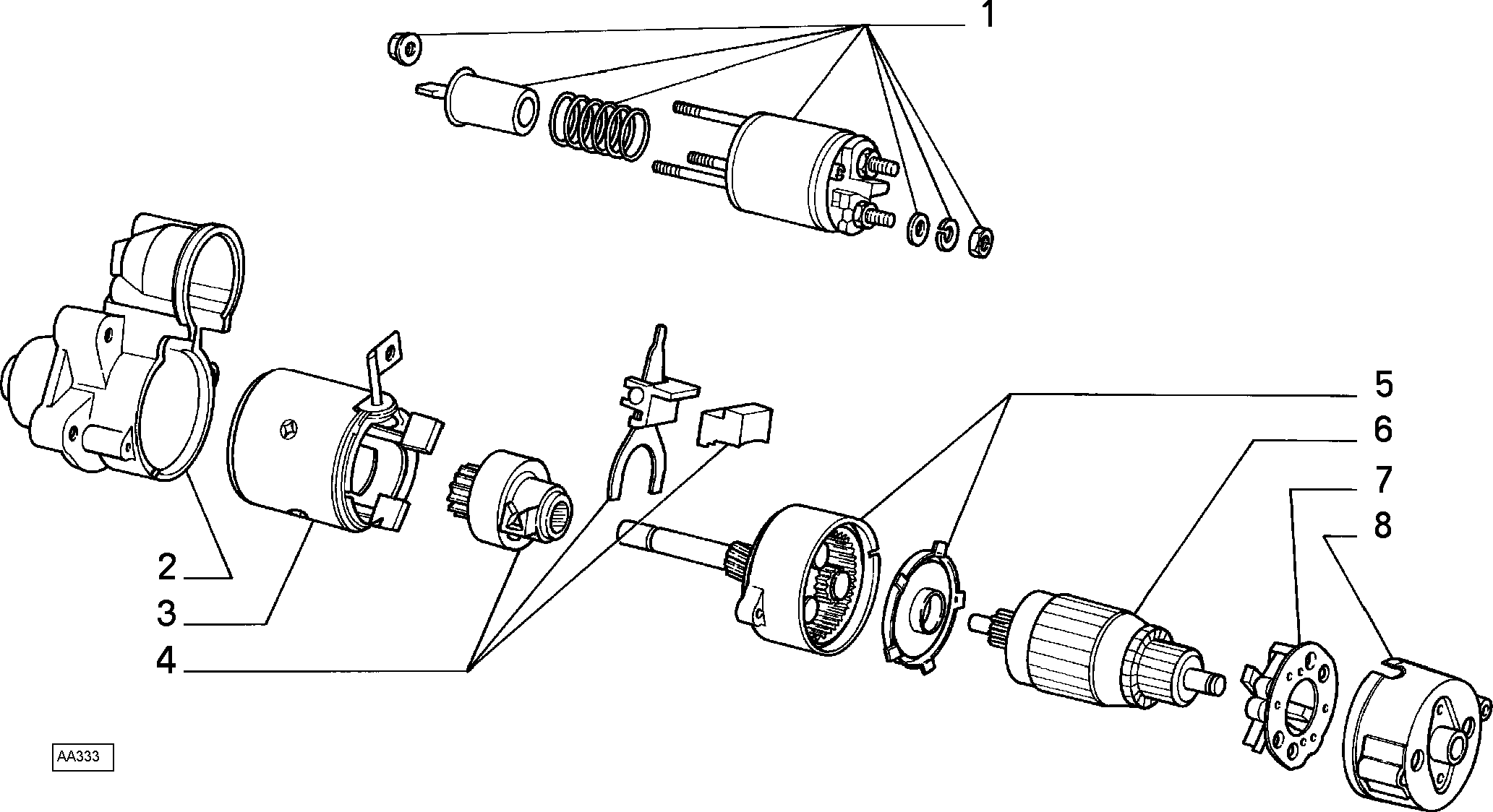 FIAT 9947960 - Ievilcējrelejs, Starteris ps1.lv