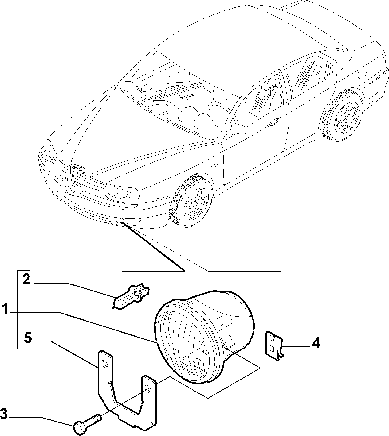 FIAT 60692719 - Miglas lukturis ps1.lv