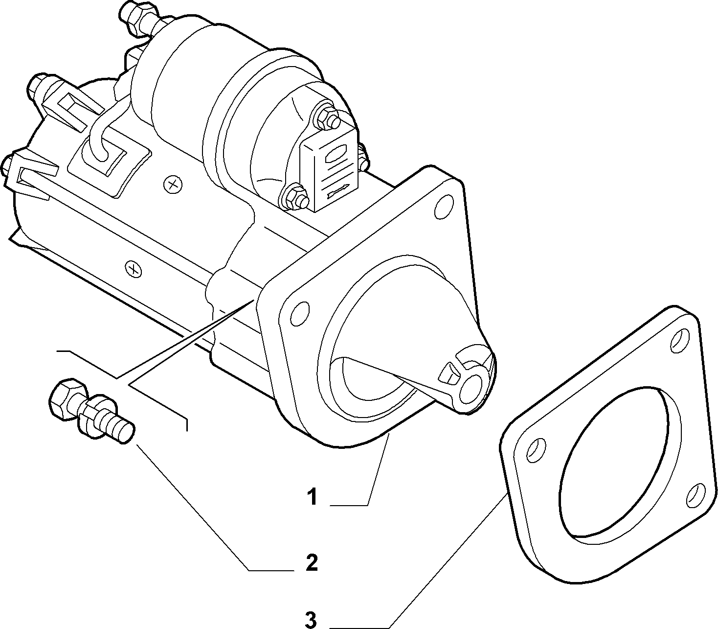 FIAT 60813461 - Starteris ps1.lv