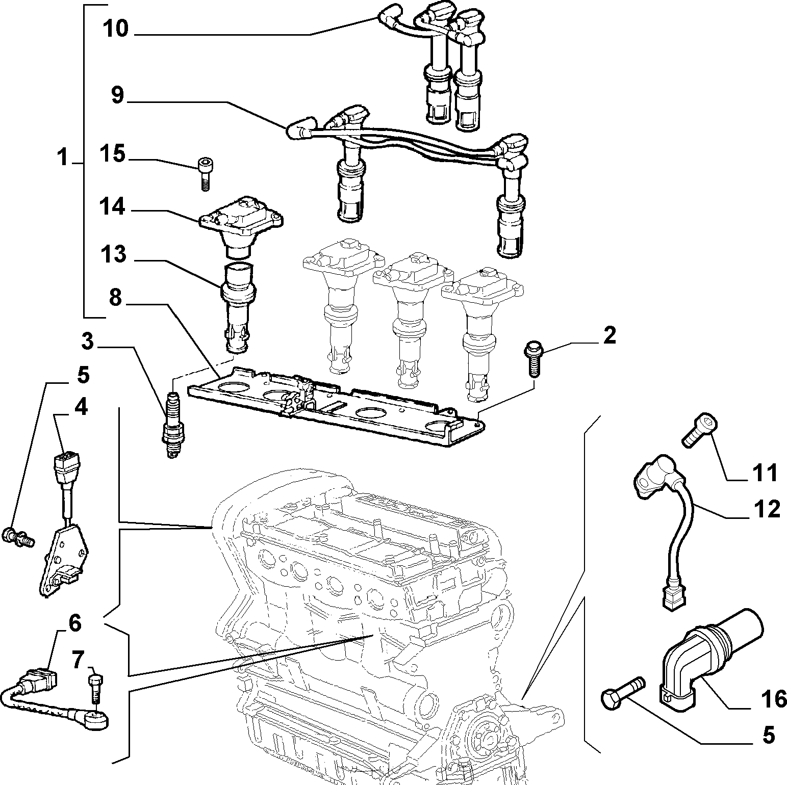 Innocenti 46469863 - Aizdedzes spole ps1.lv