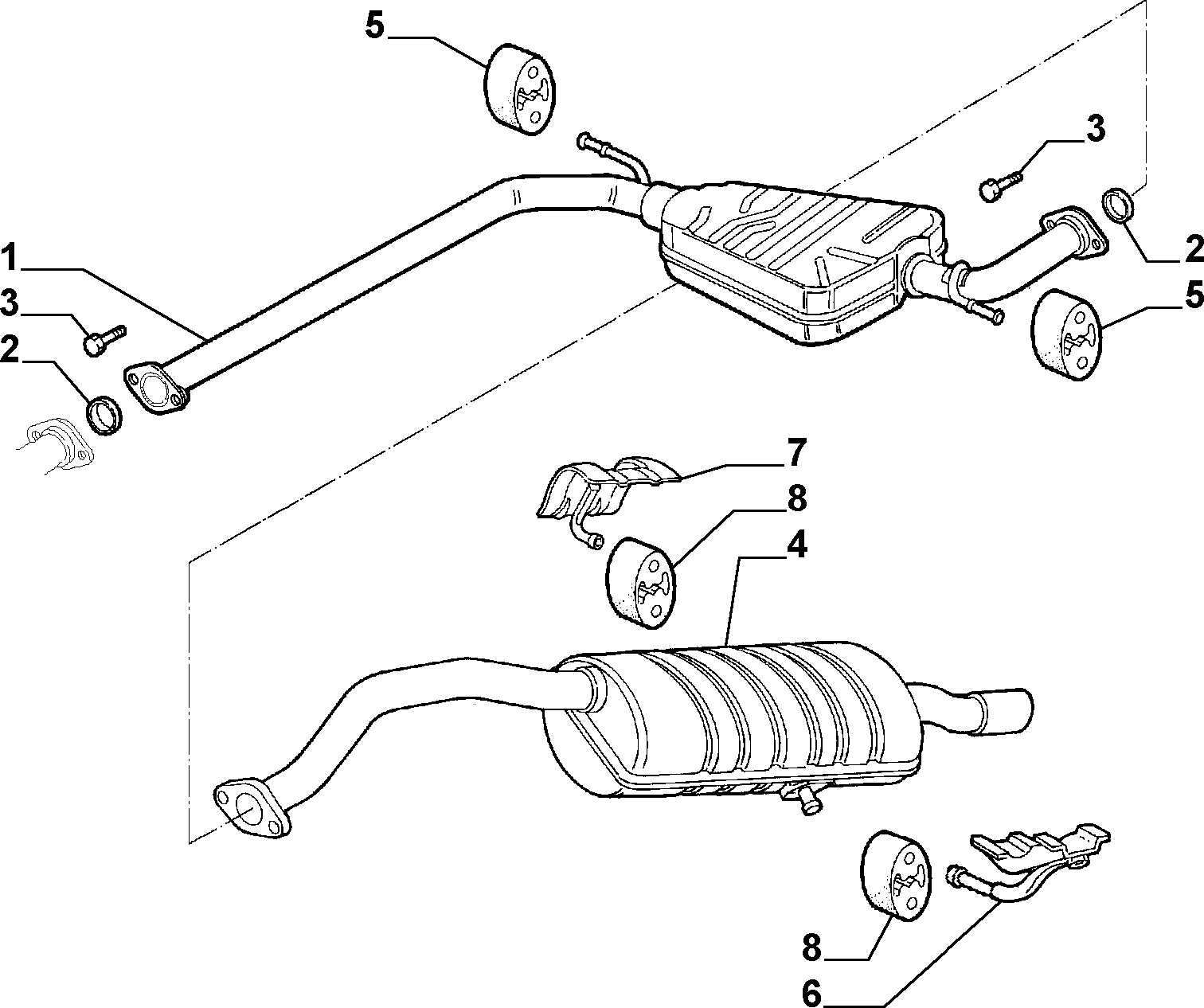 FIAT 60655991 - Bukse, Stabilizators ps1.lv