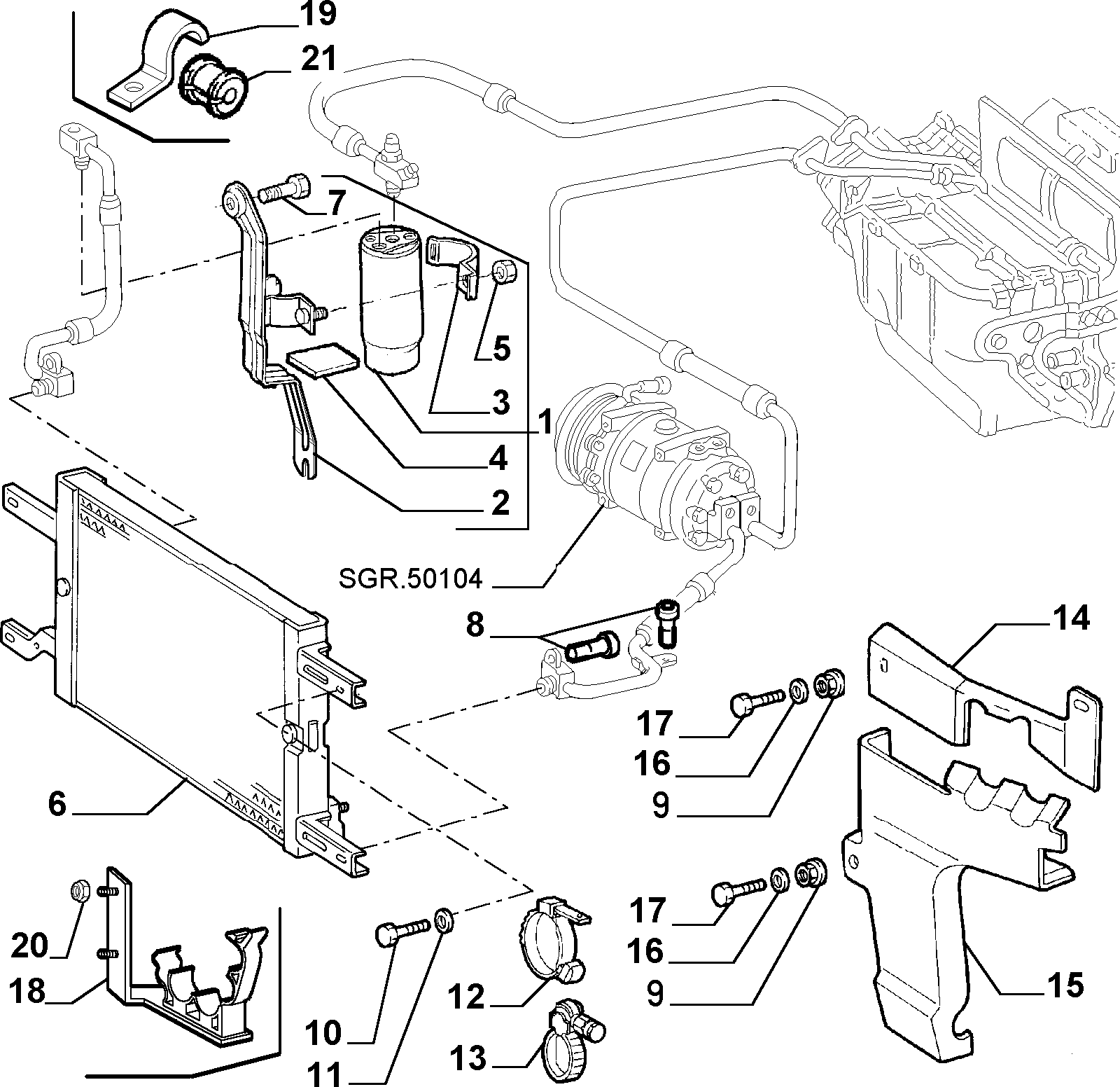 ACURA 60626904 - Sausinātājs, Kondicionieris ps1.lv