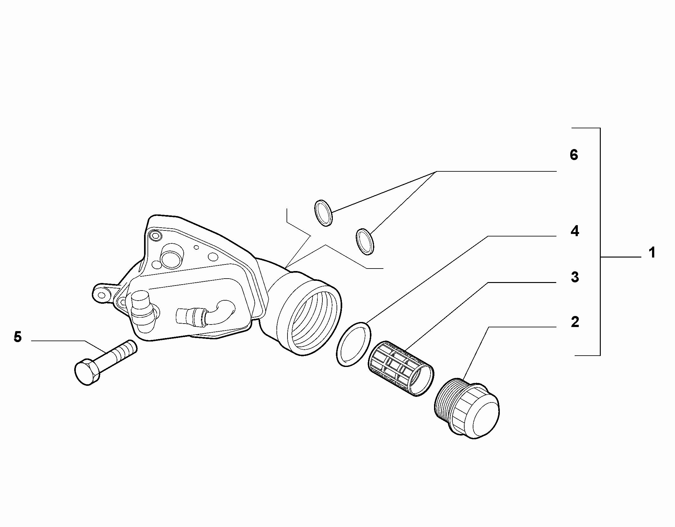 Chrysler 71751128 - Eļļas filtrs ps1.lv