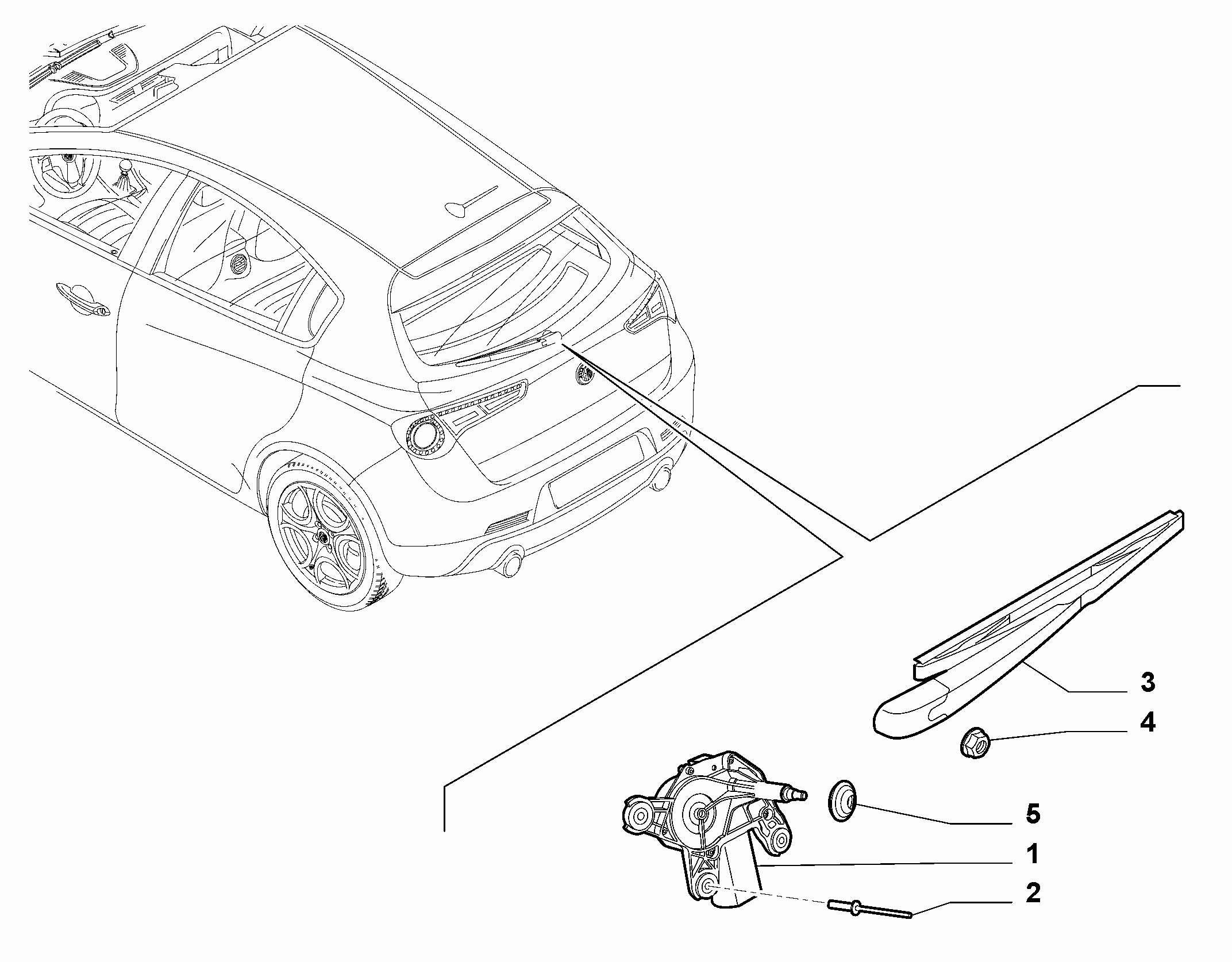 FIAT 50 509 442 - Stikla tīrītāja slotiņa ps1.lv