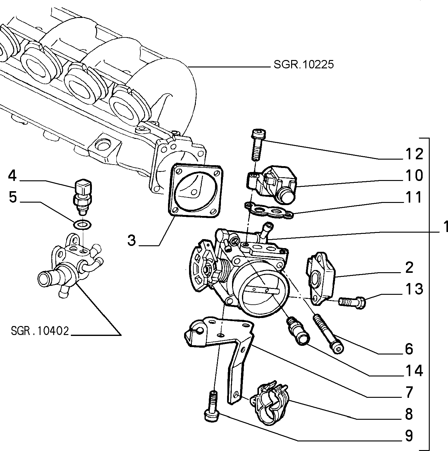 FERRARI 7637025 - Devējs, Droseļvārsta stāvoklis ps1.lv