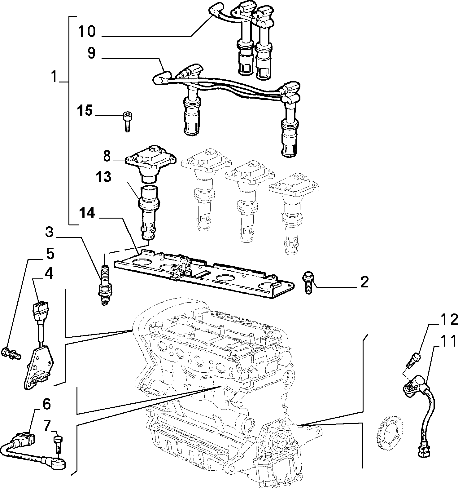 Innocenti 7793212 - Aizdedzes spole ps1.lv