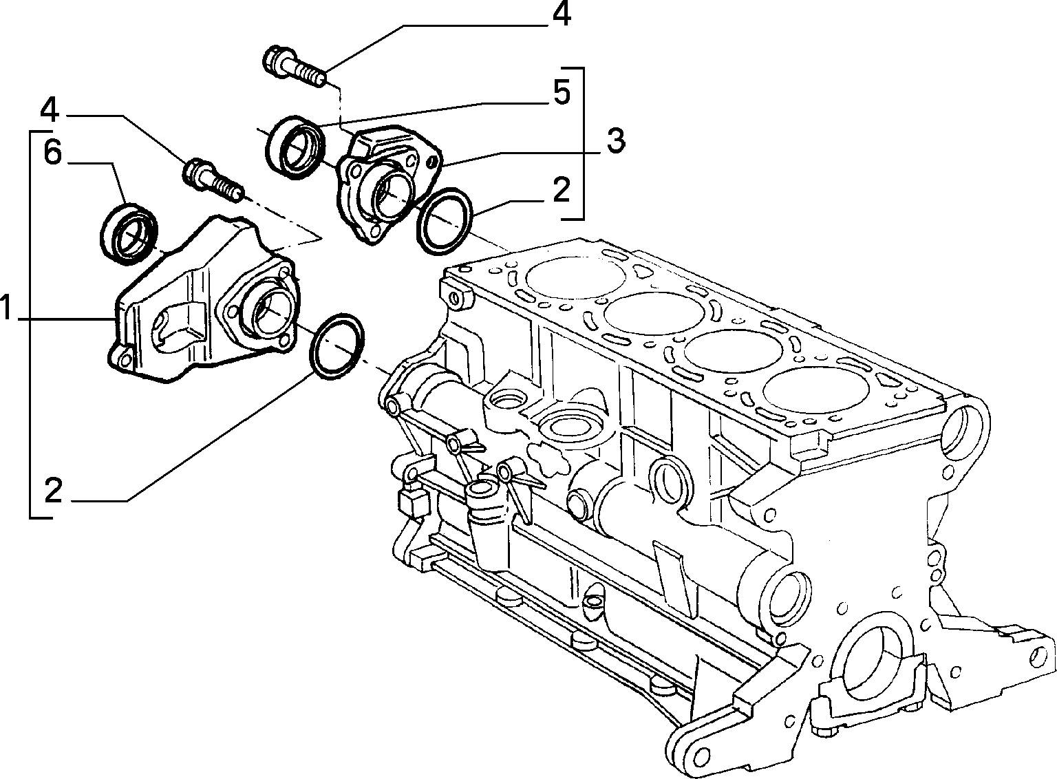 Innocenti 40005010 - Vārpstas blīvgredzens, Primārā vārpsta ps1.lv