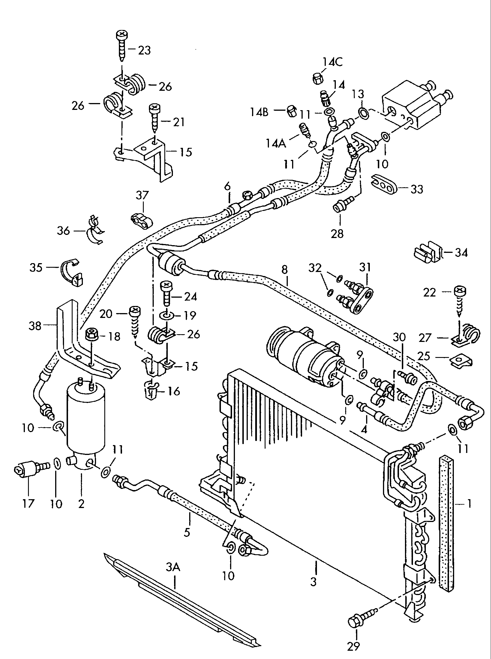 Seat 6K0 959 139 - Spiediena slēdzis, Gaisa kondicionēšanas sistēma ps1.lv