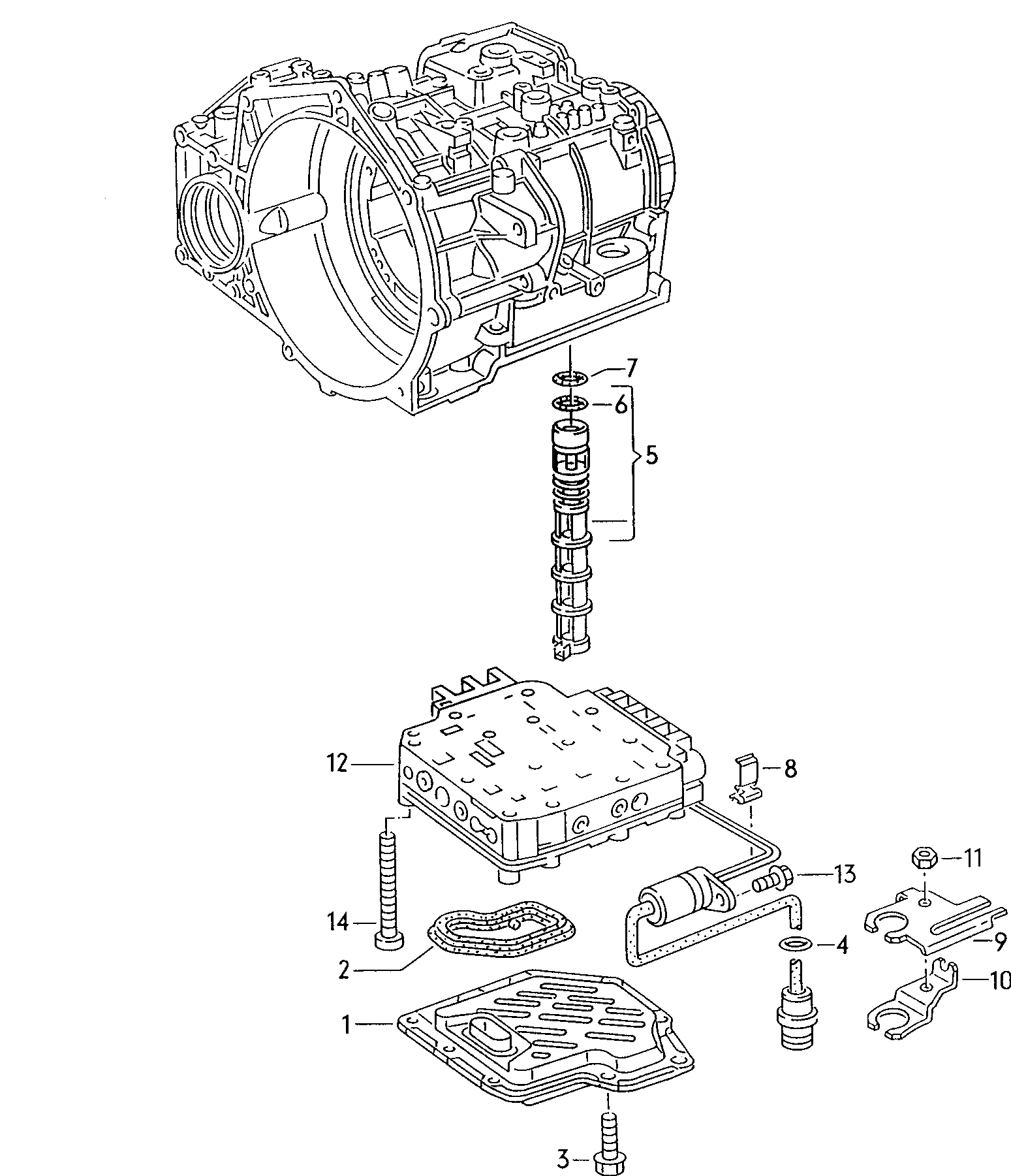 Skoda 01M 325 429 - Hidrofiltrs, Automātiskā pārnesumkārba ps1.lv