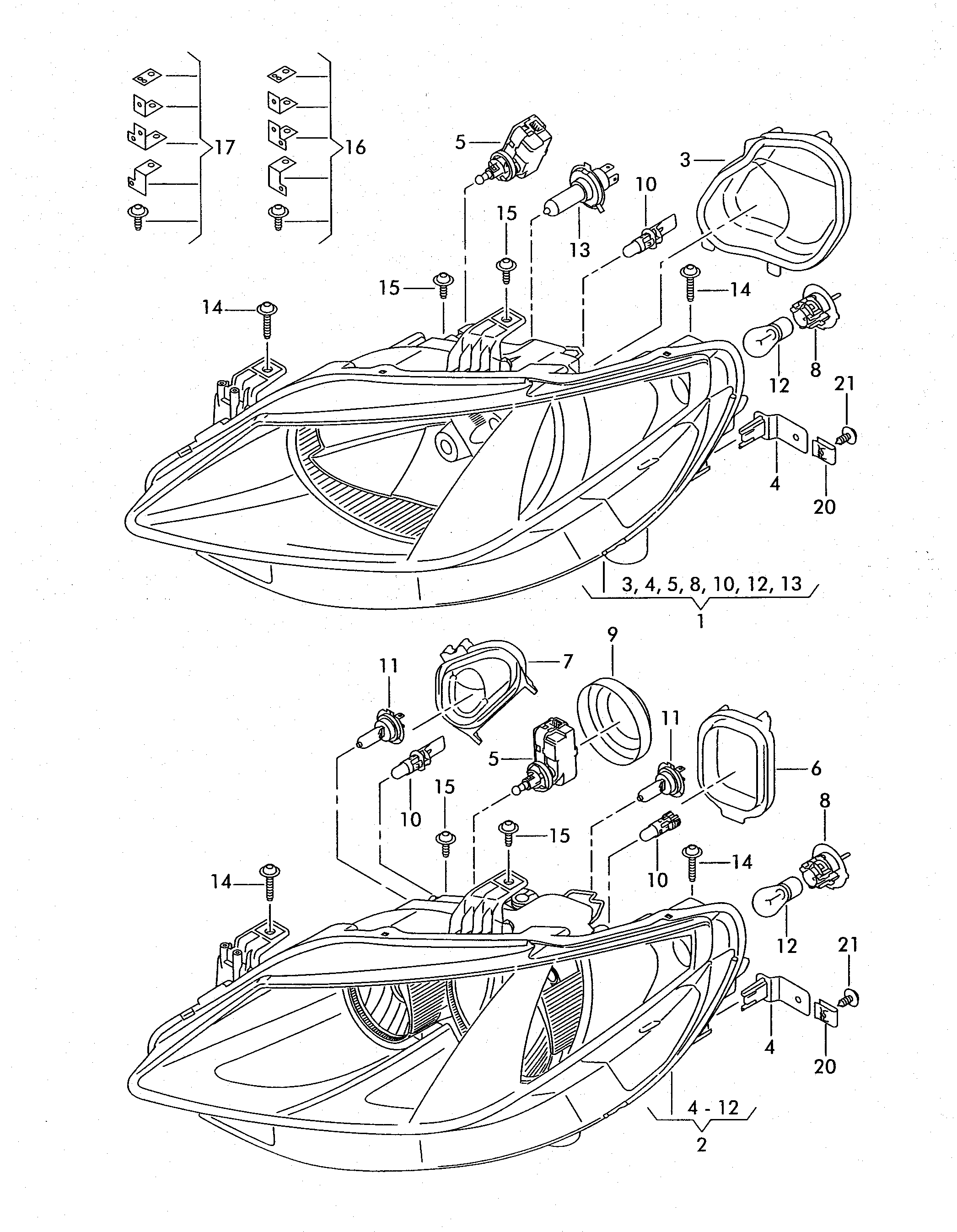 VAG N 017 76 37 - Kvēlspuldze, Miglas lukturis ps1.lv