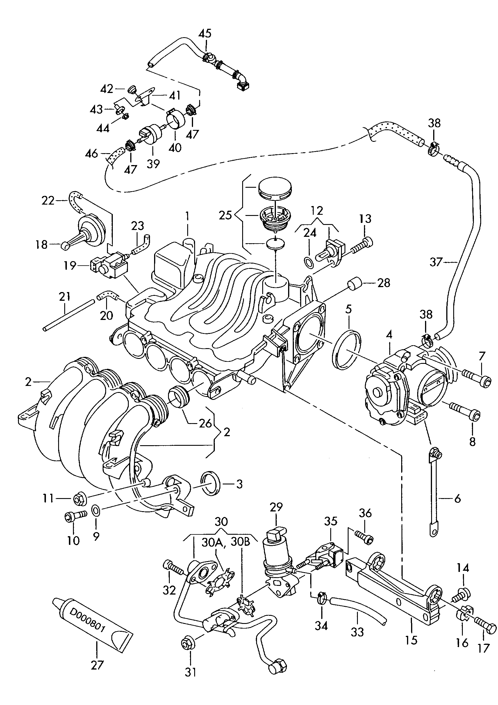 Skoda 06A131501P - Izpl. gāzu recirkulācijas vārsts ps1.lv