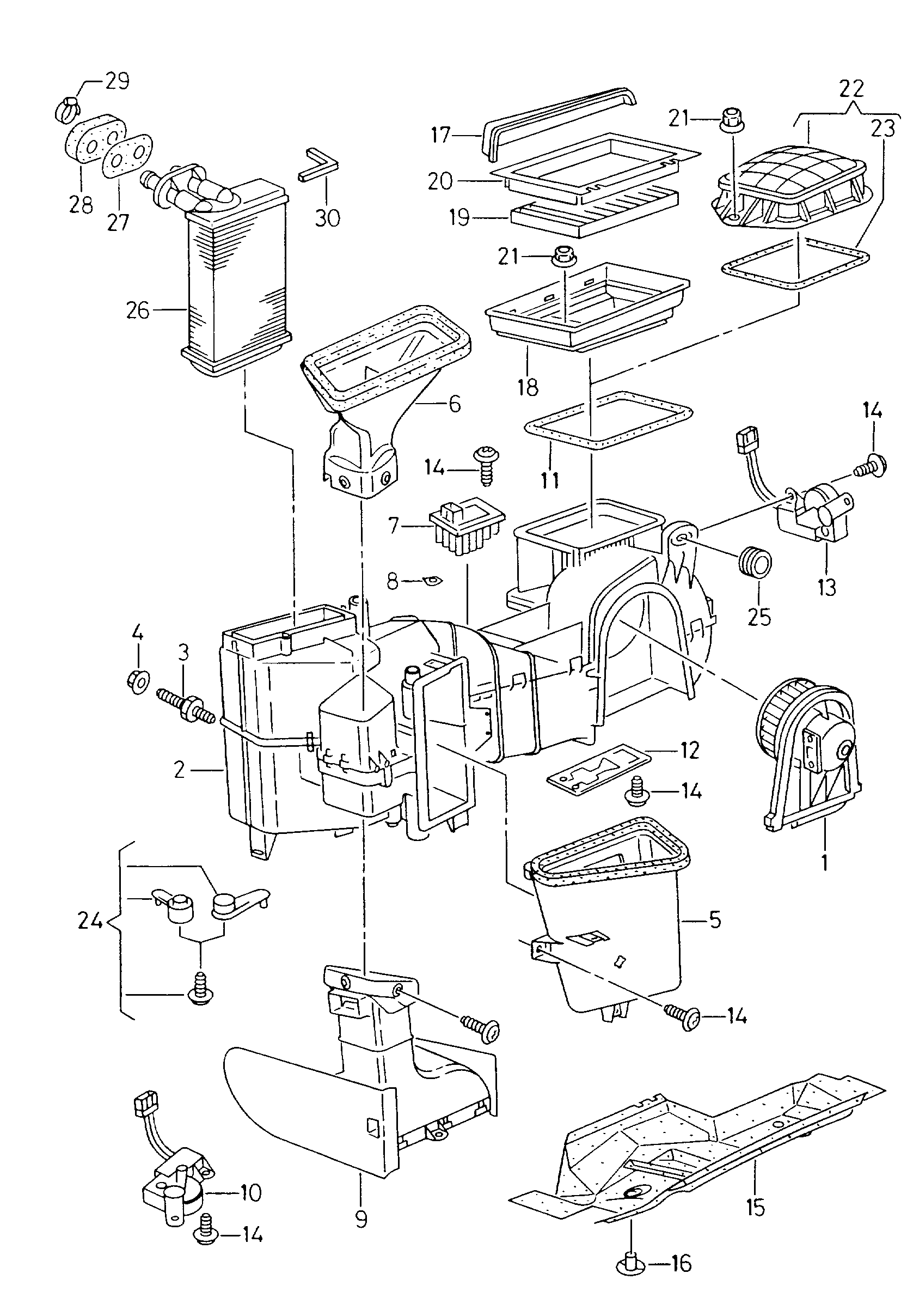 Seat 1J0 907 521 - Rezistors, Salona ventilators ps1.lv