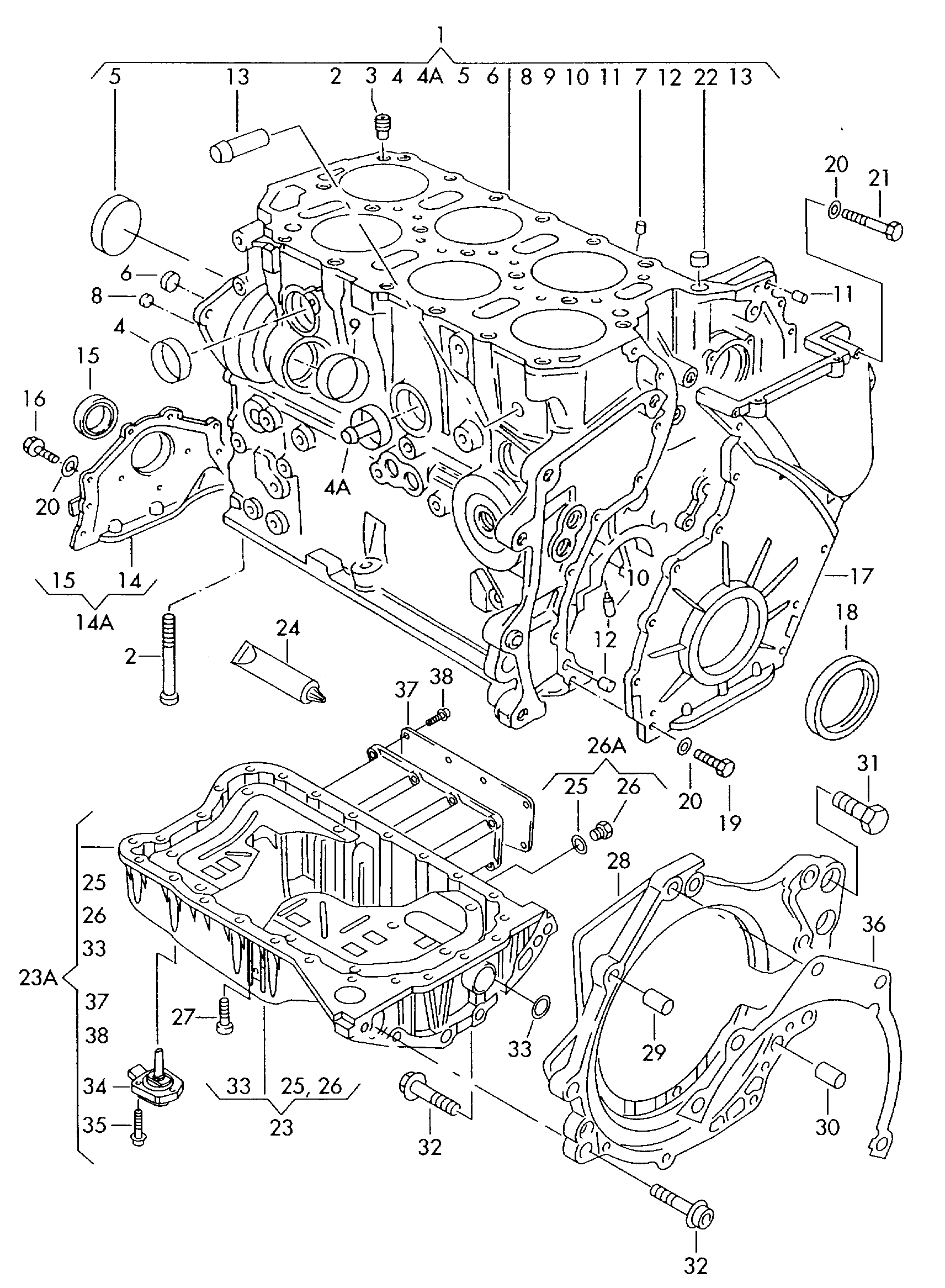 AUDI 021 103 601 L - Eļļas vācele ps1.lv