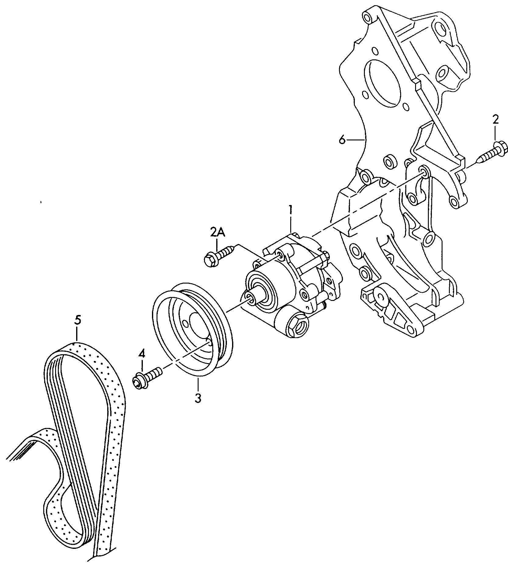 AUDI 7M0145157AA - Hidrosūknis, Stūres iekārta ps1.lv