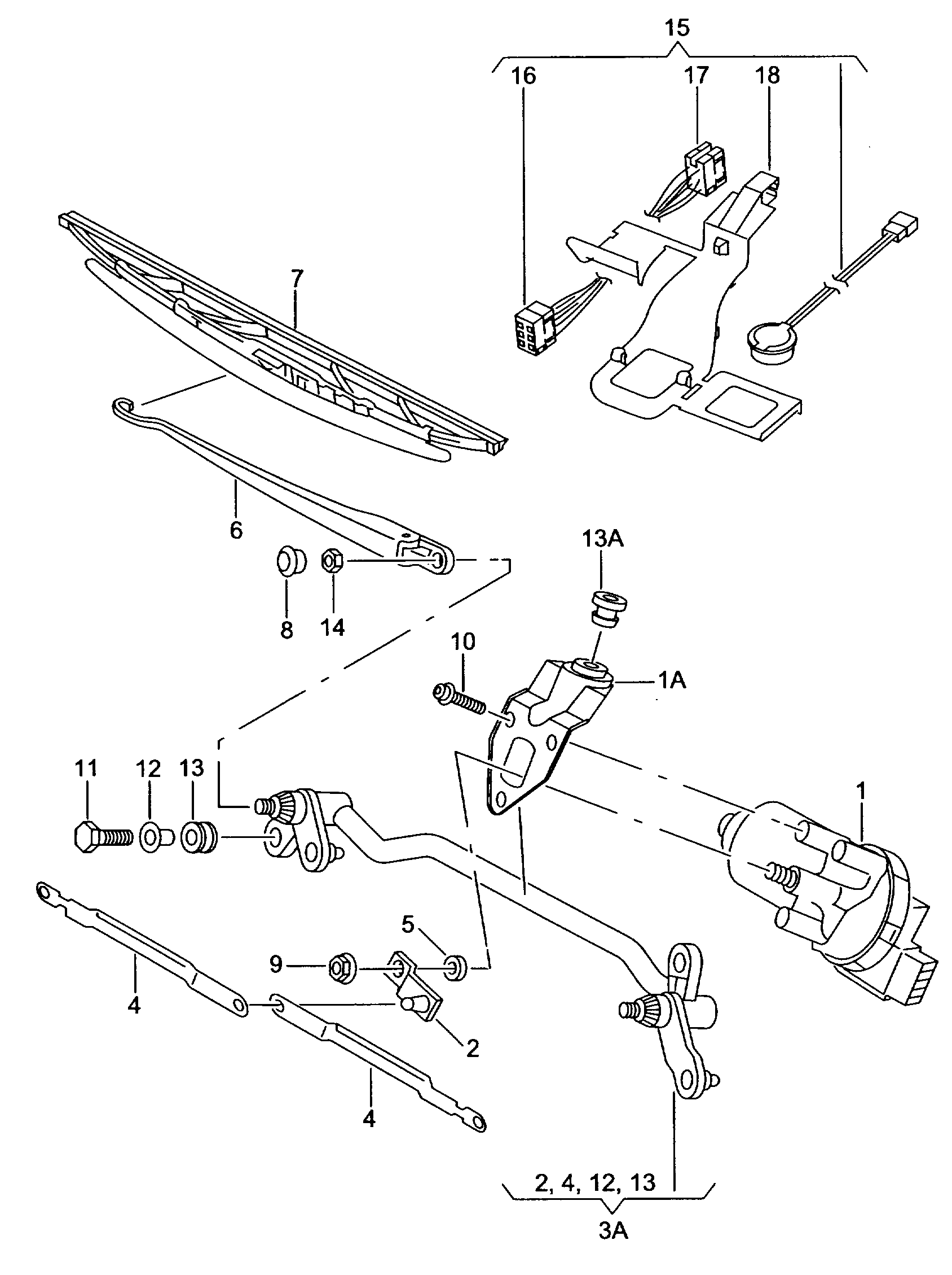 VAG 6L1955425C - Stikla tīrītāja slotiņa ps1.lv