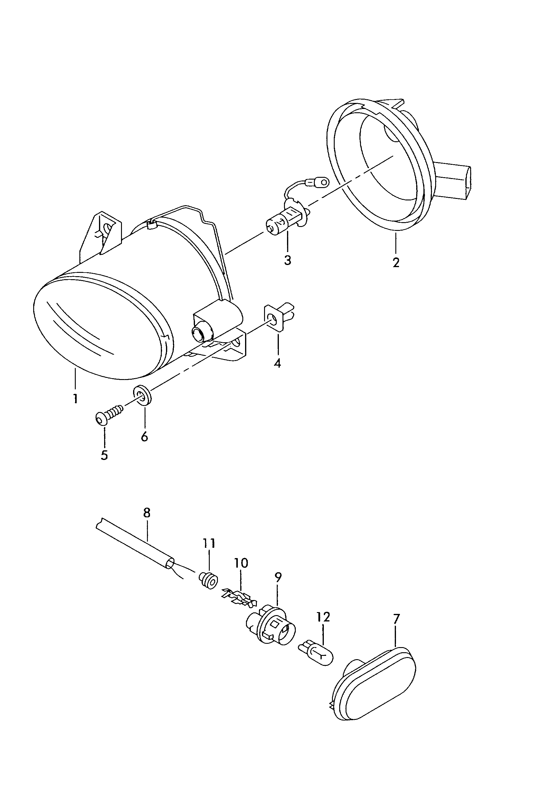 Seat 6L0949117A - Pagrieziena signāla lukturis ps1.lv