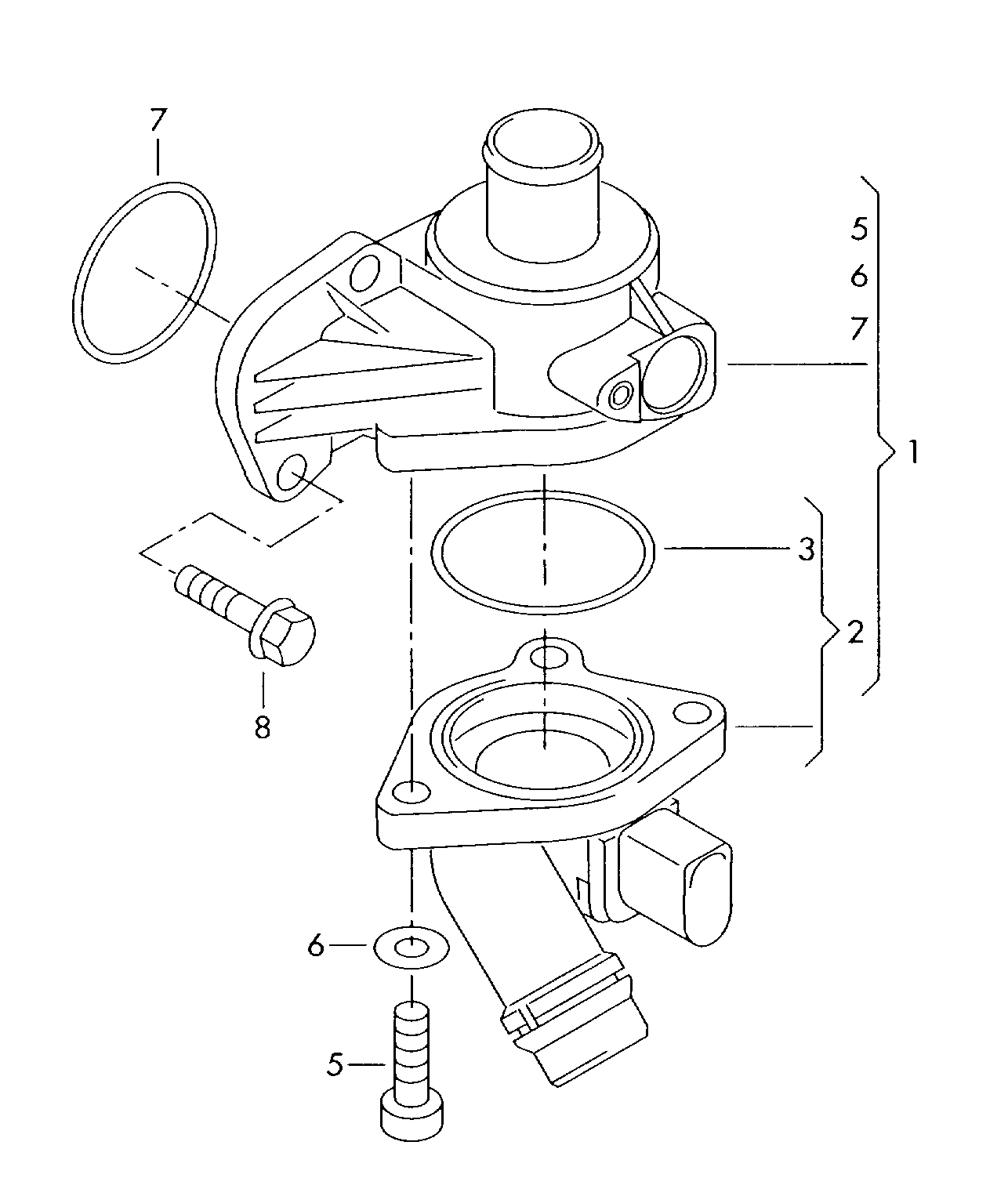 CUPRA 06F121111 - Termostats, Dzesēšanas šķidrums ps1.lv