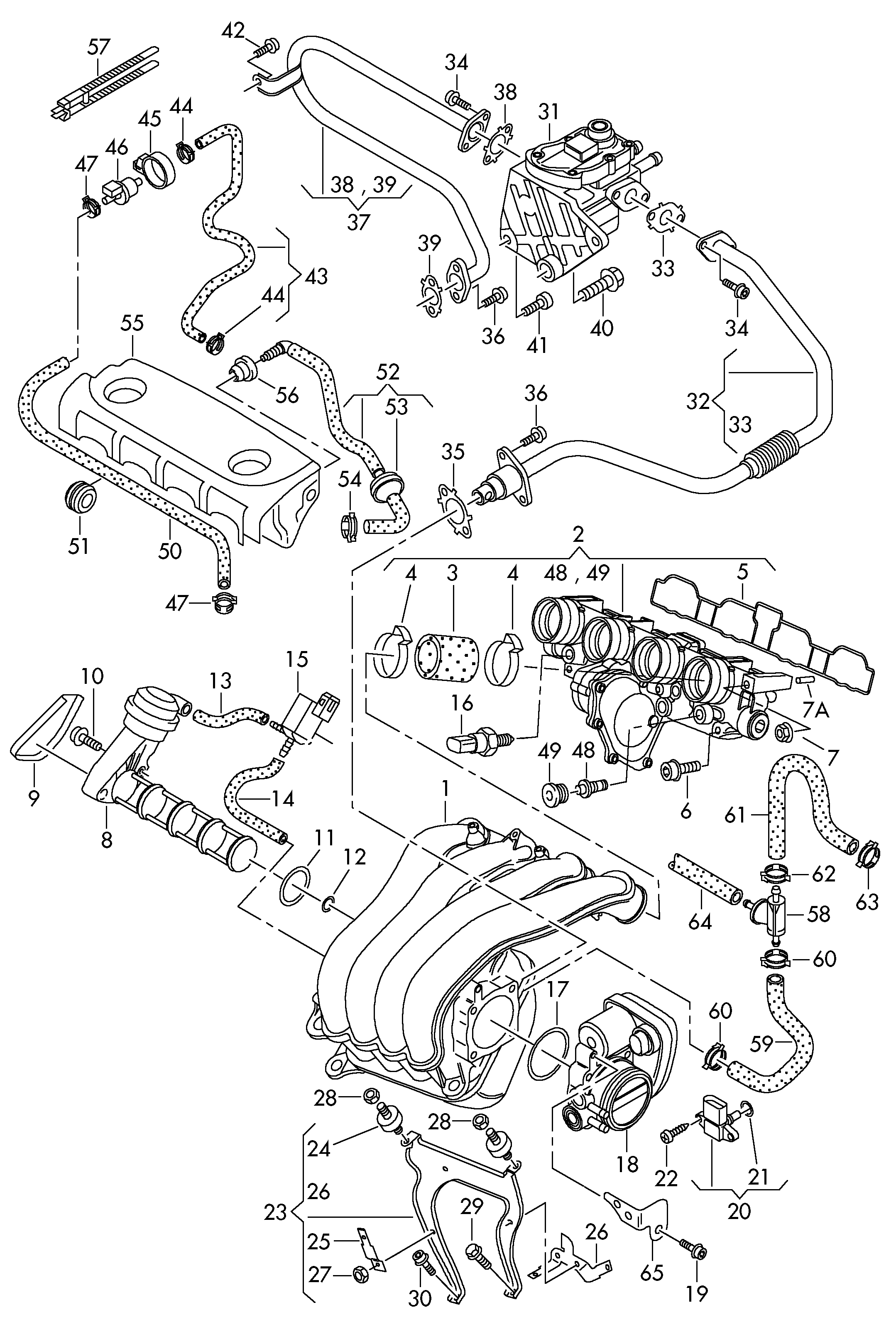 Seat 06F 131 503 B - Izpl. gāzu recirkulācijas vārsts ps1.lv