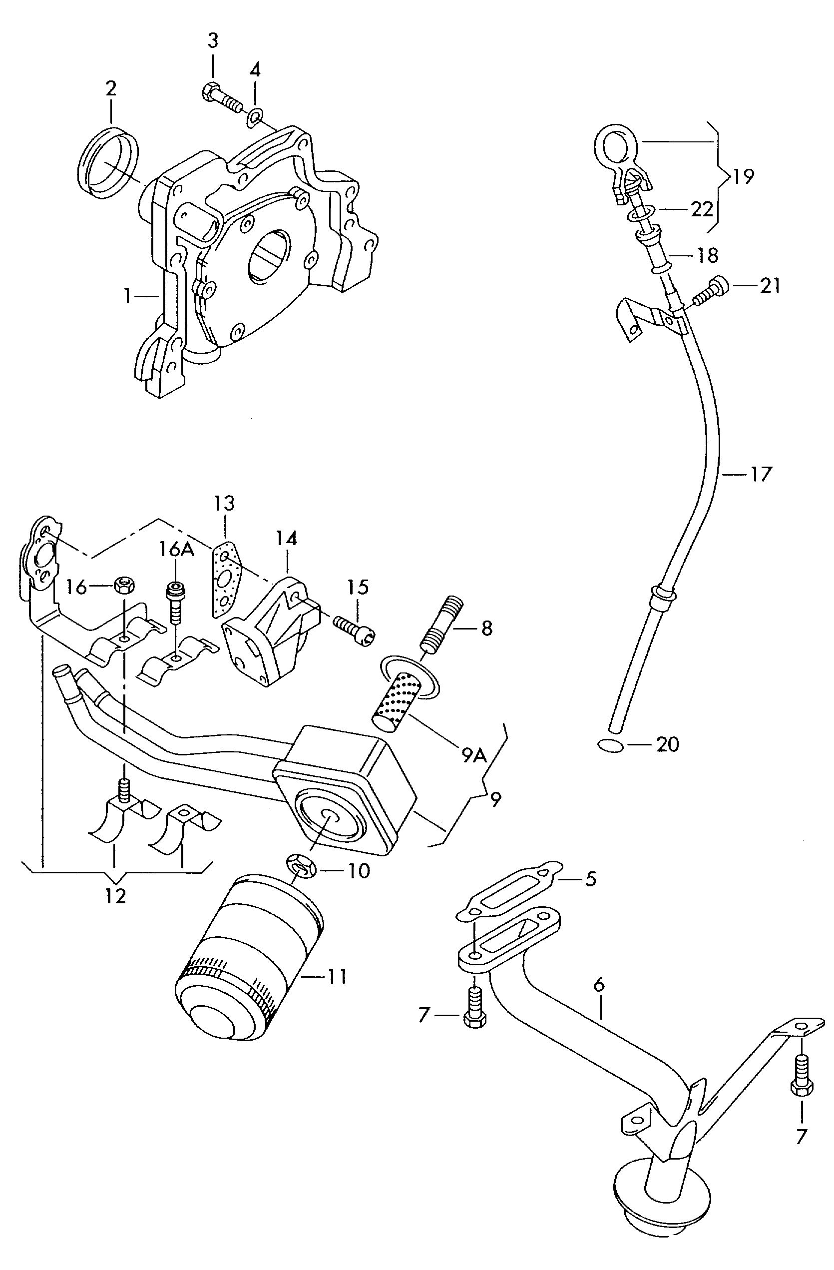 VW 036 117 021 G - Eļļas radiators, Mehāniskā pārnesumkārba ps1.lv