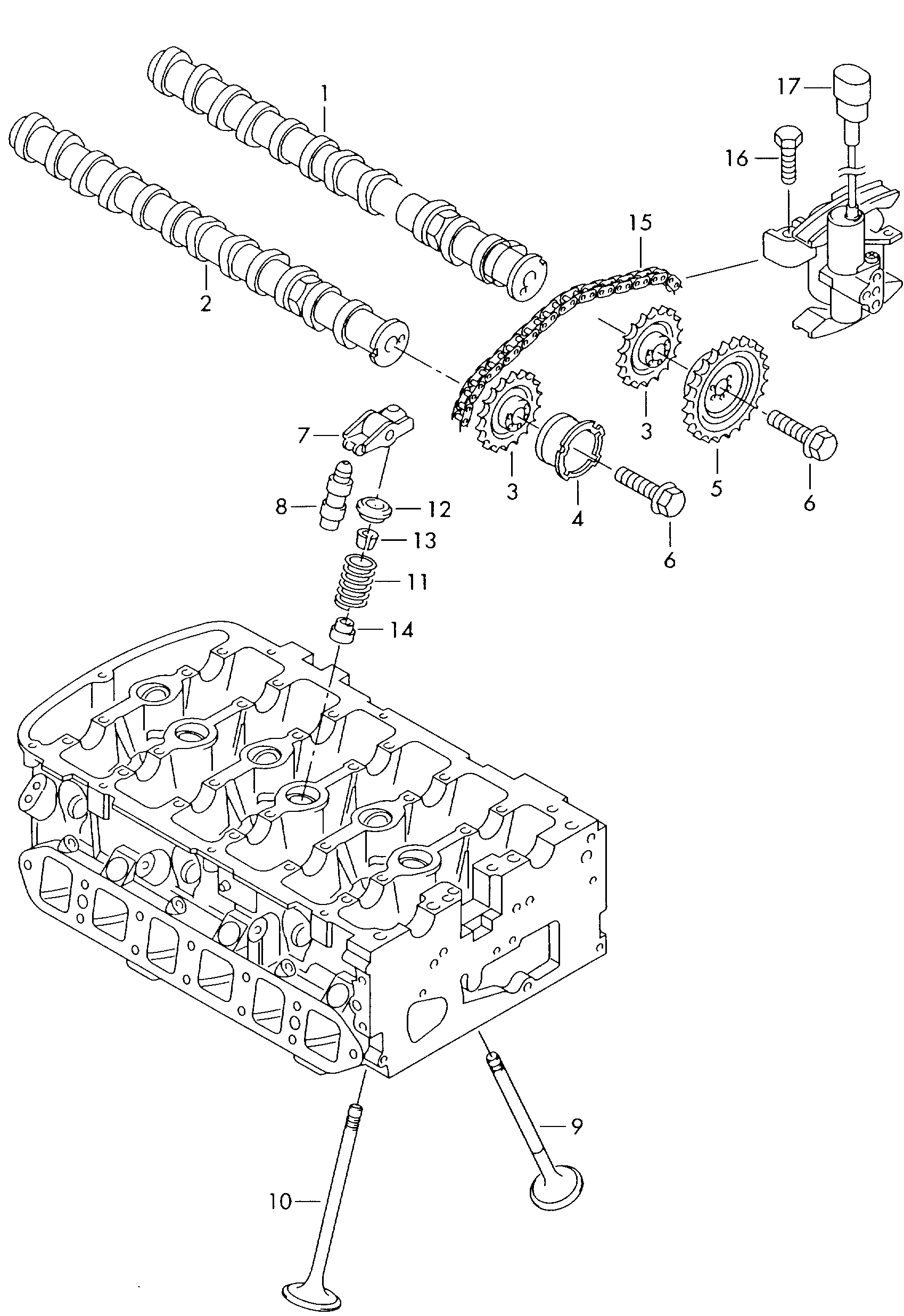 AUDI 022 109 417 C - Balansieris, Motora vadība ps1.lv