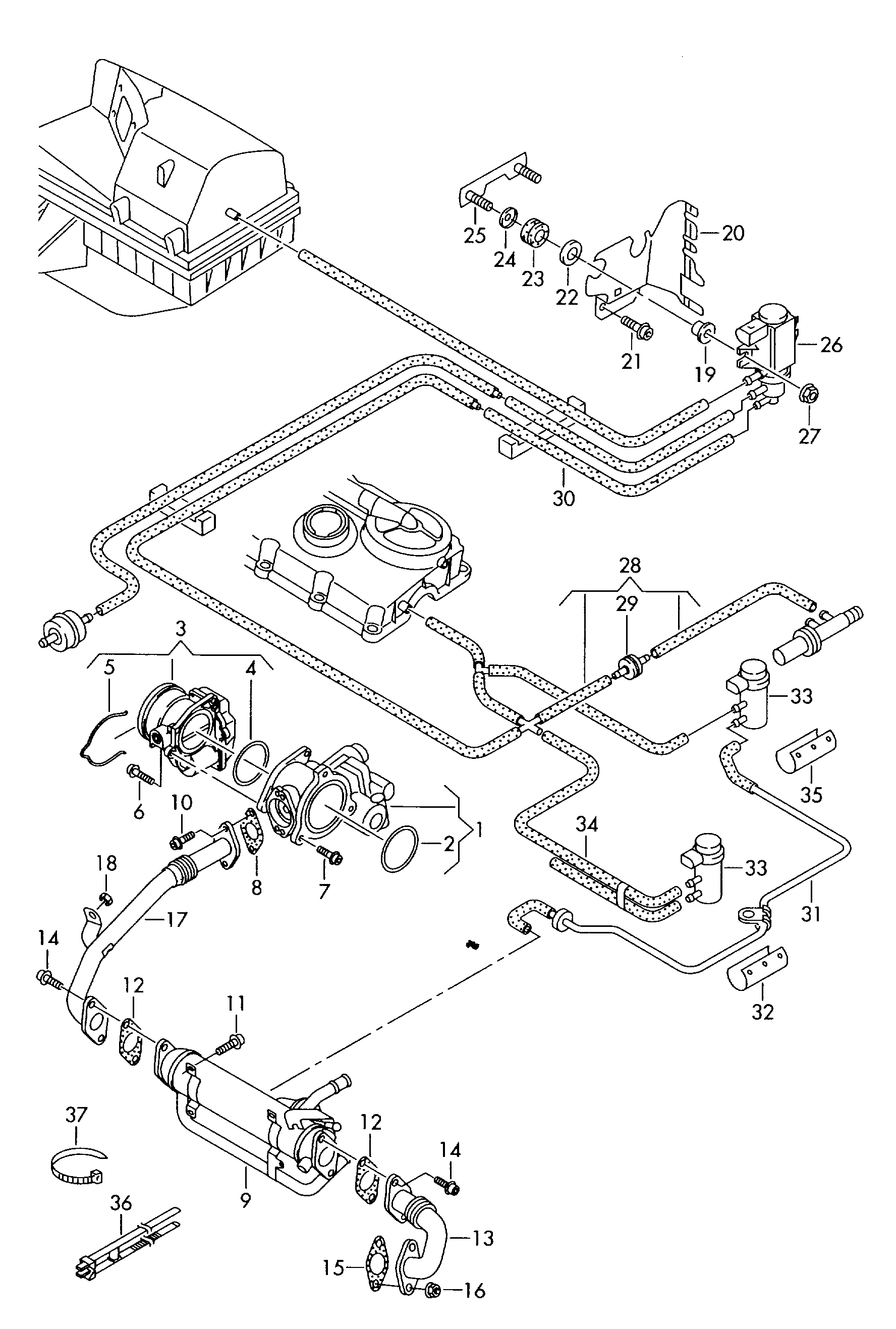 VAG 03G131501 - Izpl. gāzu recirkulācijas vārsts ps1.lv