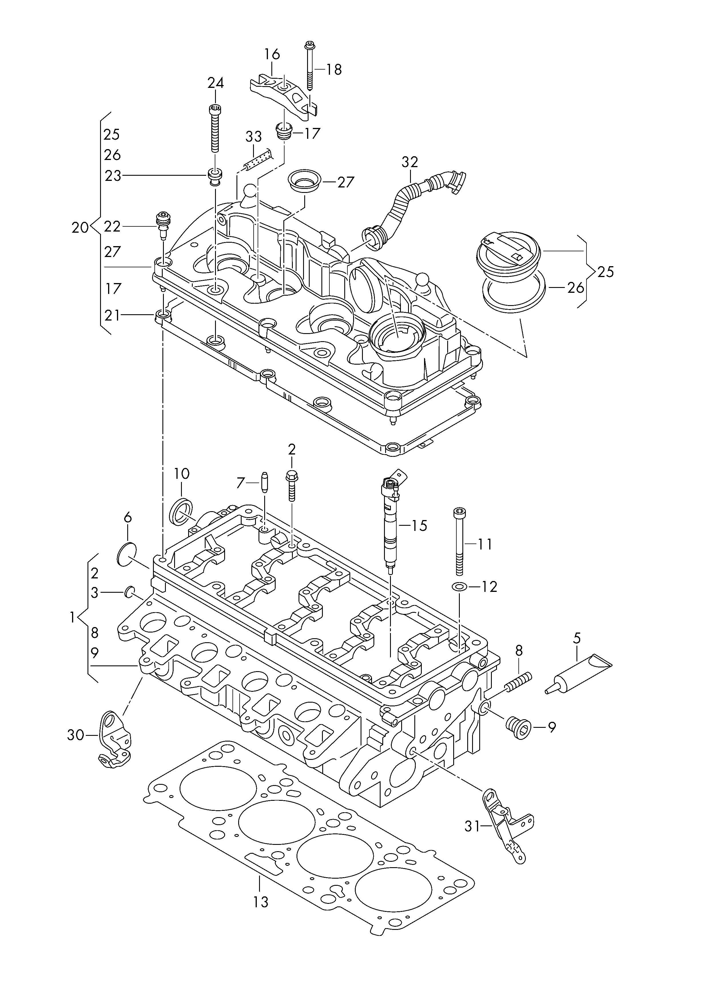 VAG WHT 003 187 - Skrūve, Sprauslas korpuss ps1.lv