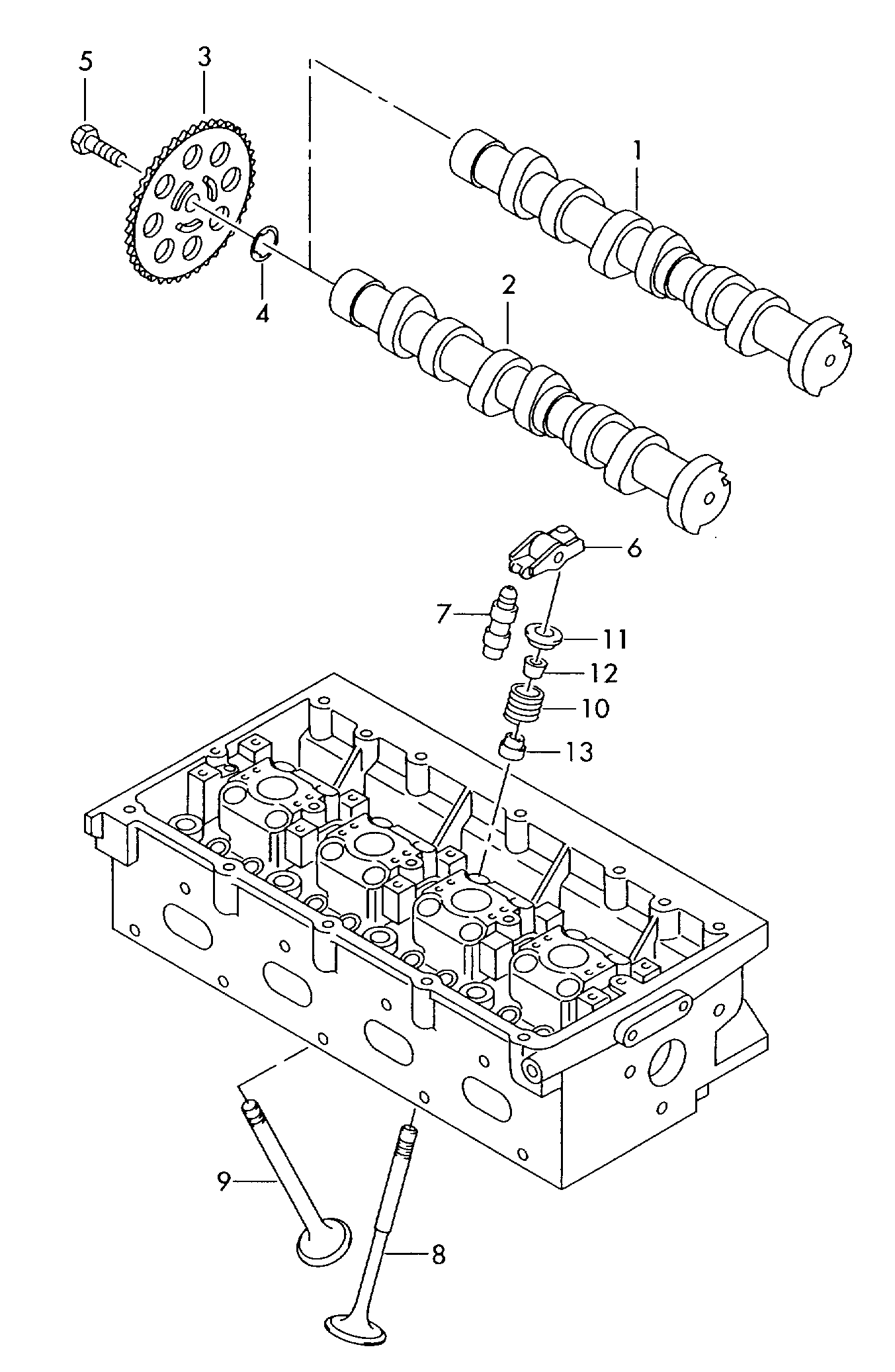 VAG N  90994802 - Skrūve, Zobrats-Sadales vārpsta ps1.lv