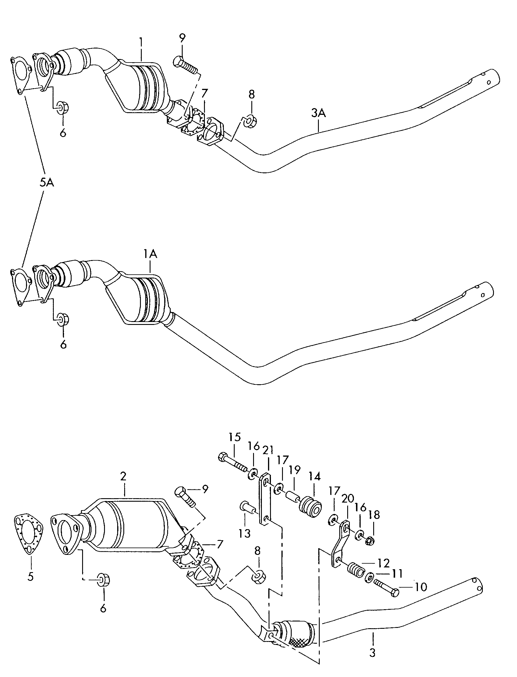 Skoda 8D0.253.301 CH - Izplūdes caurule ps1.lv