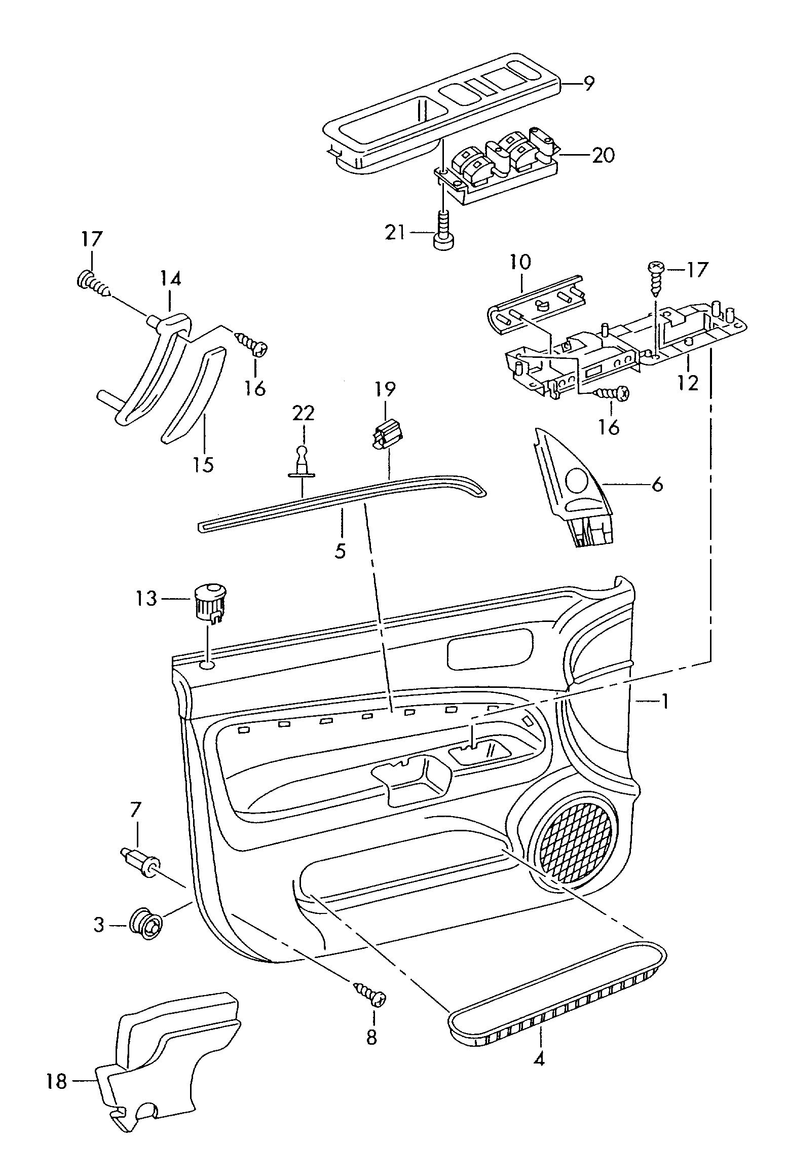 Skoda 3B0868243 - Moldings / aizsarguzlika ps1.lv