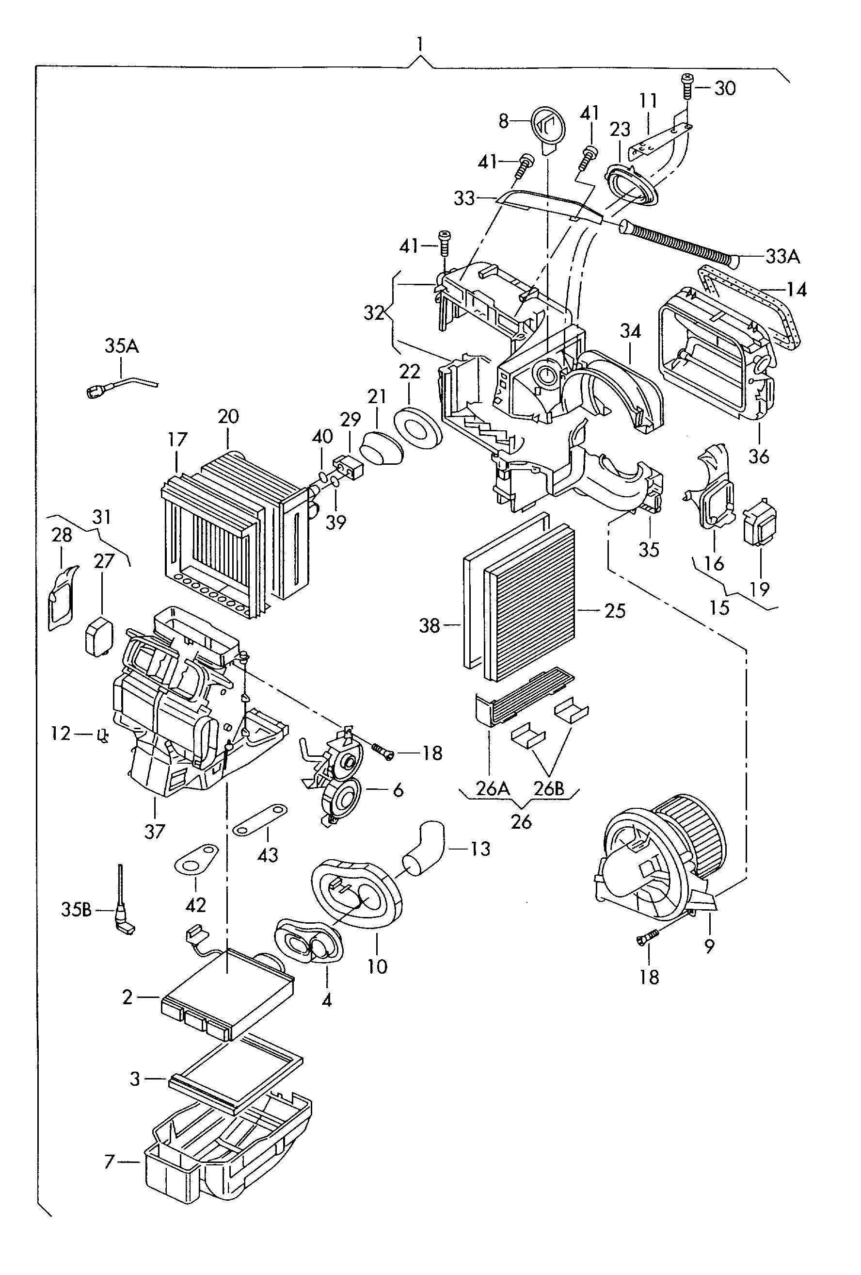 VAG 6Q0959263A - Rezistors, Salona ventilators ps1.lv