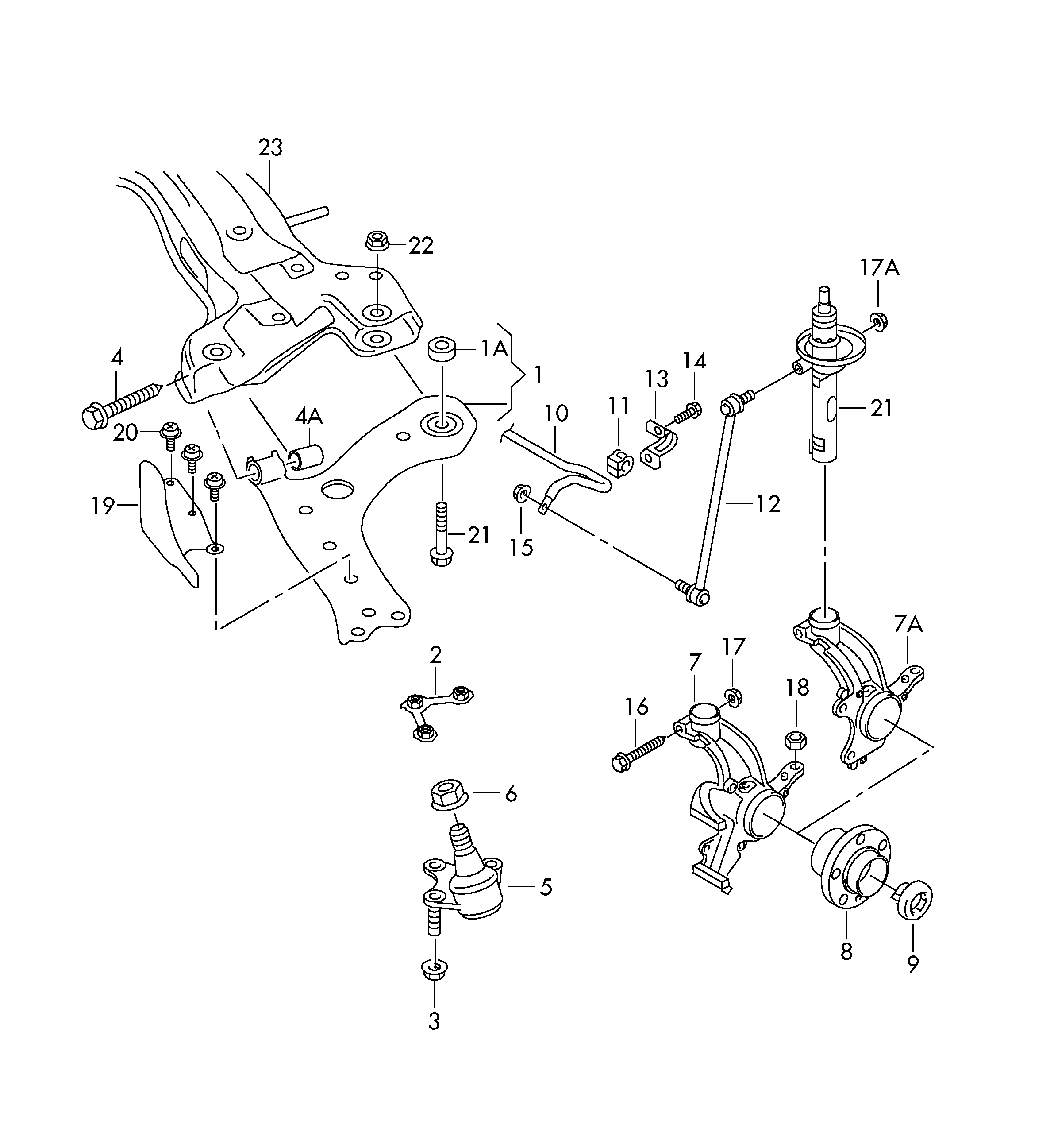 VW 6R0 407 151 - Neatkarīgās balstiekārtas svira, Riteņa piekare ps1.lv