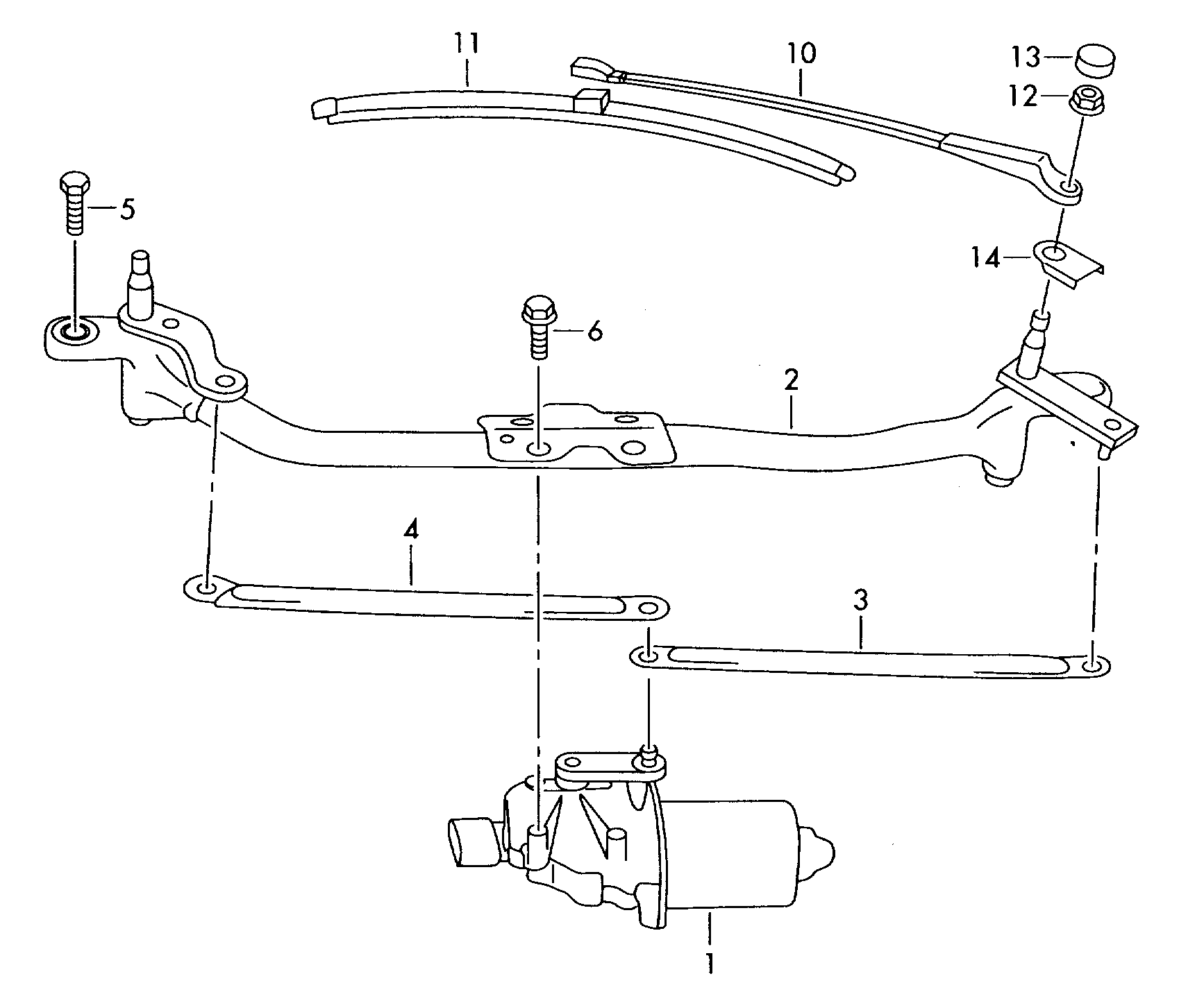 Skoda 5J1955425A - Aero wiper blade ps1.lv