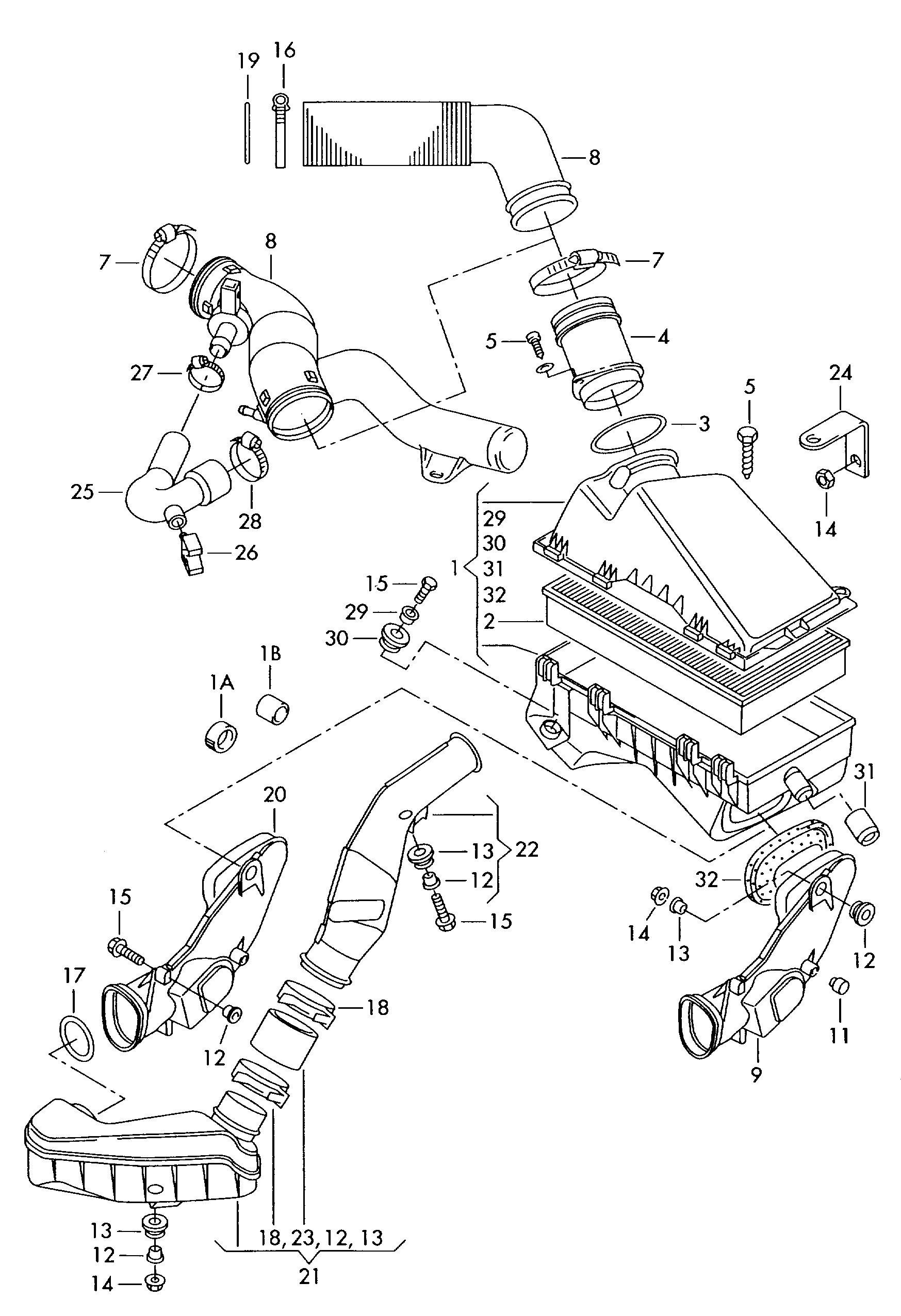 Skoda 058 133 471 - Gaisa masas mērītājs ps1.lv