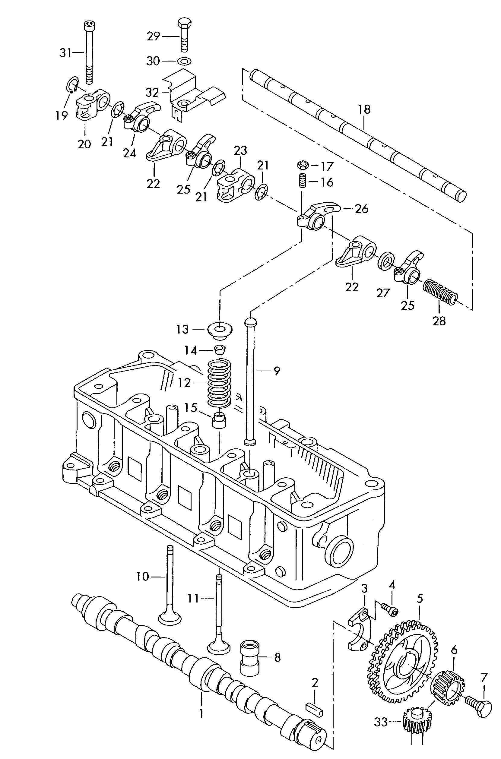 VW 047109675 - Blīvgredzens, Vārsta kāts ps1.lv