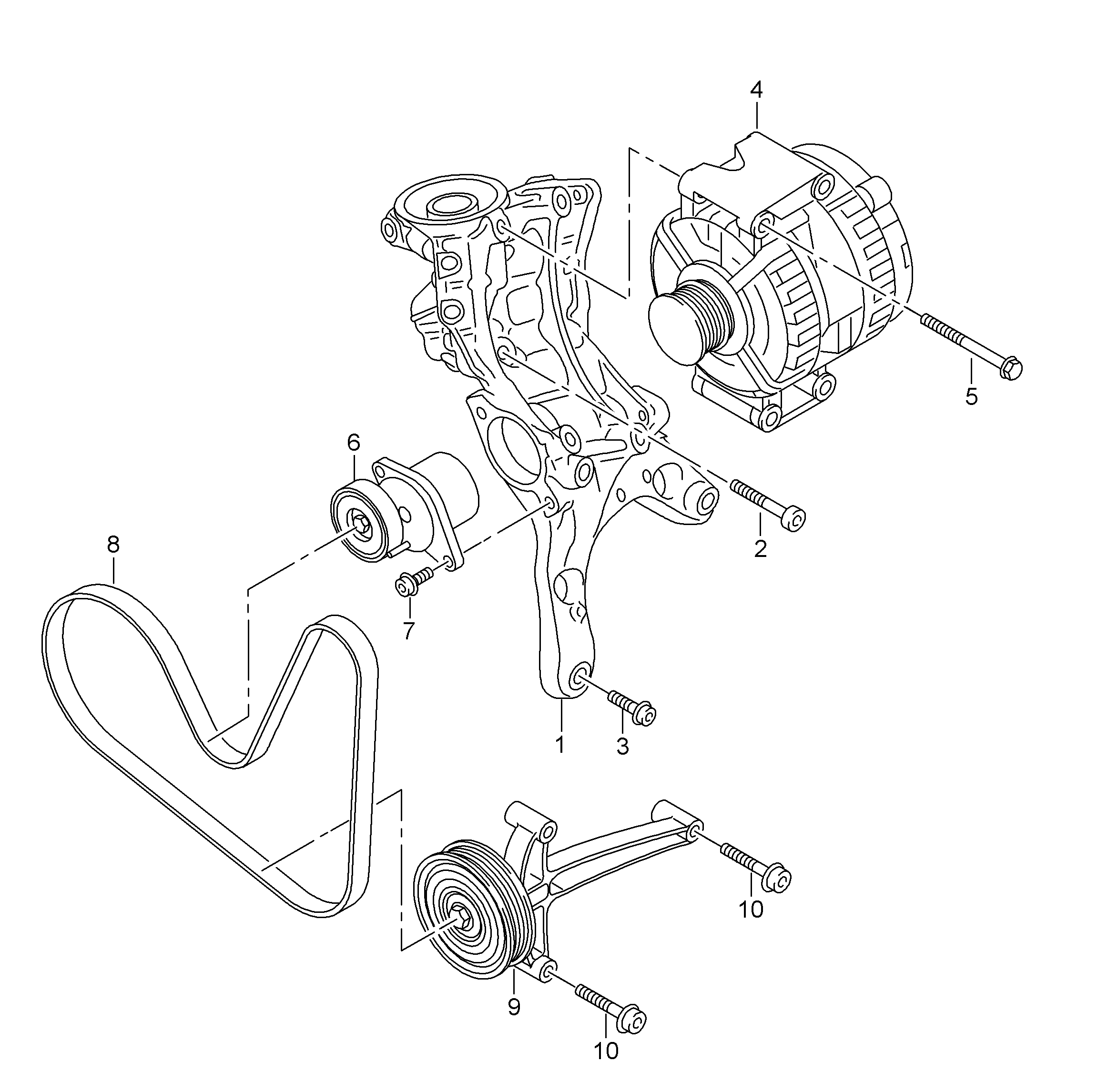 VW 06L 903 137 A - Ķīļrievu siksna ps1.lv