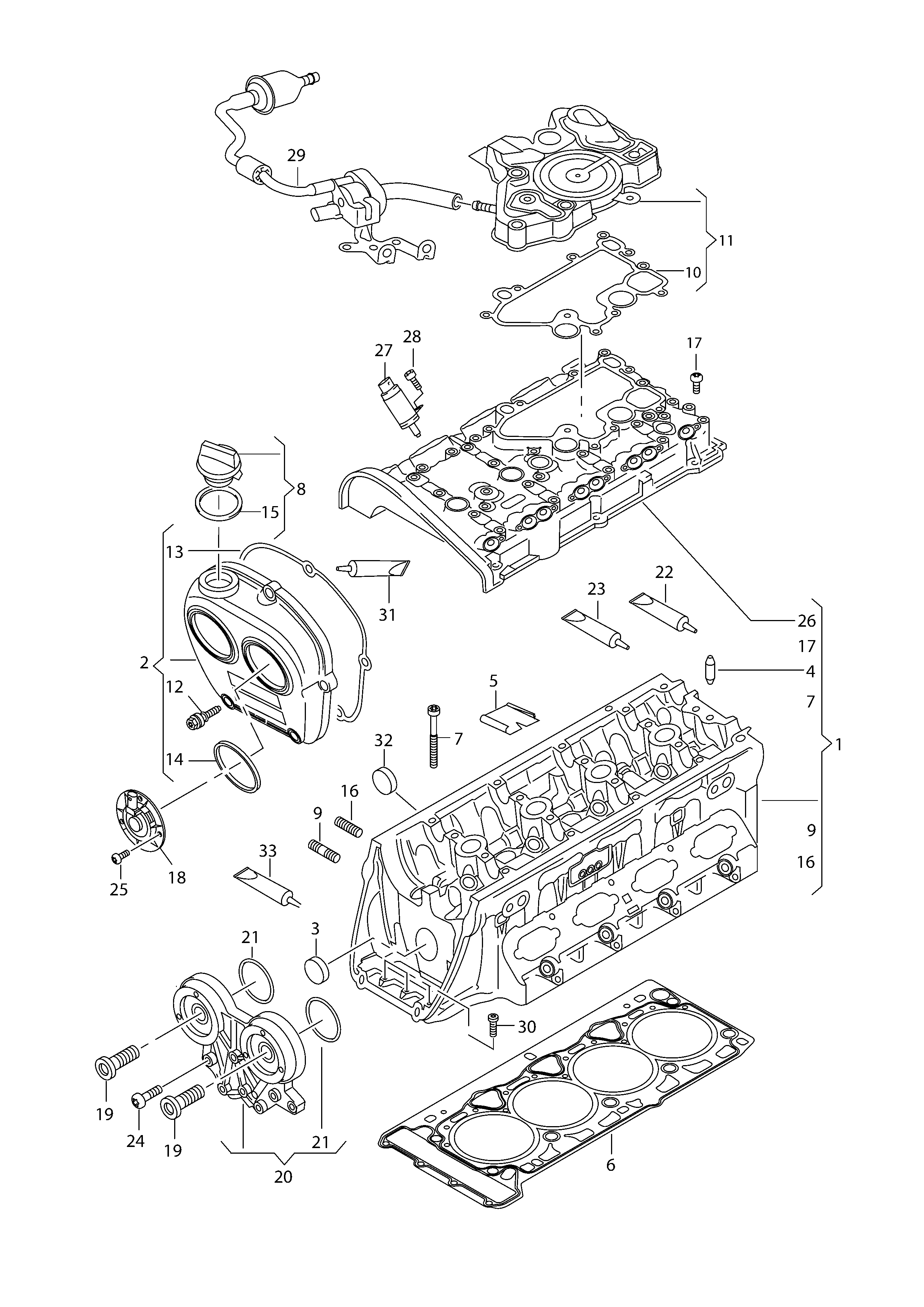 AUDI D 174 003 M2 - Hermētiķis ps1.lv