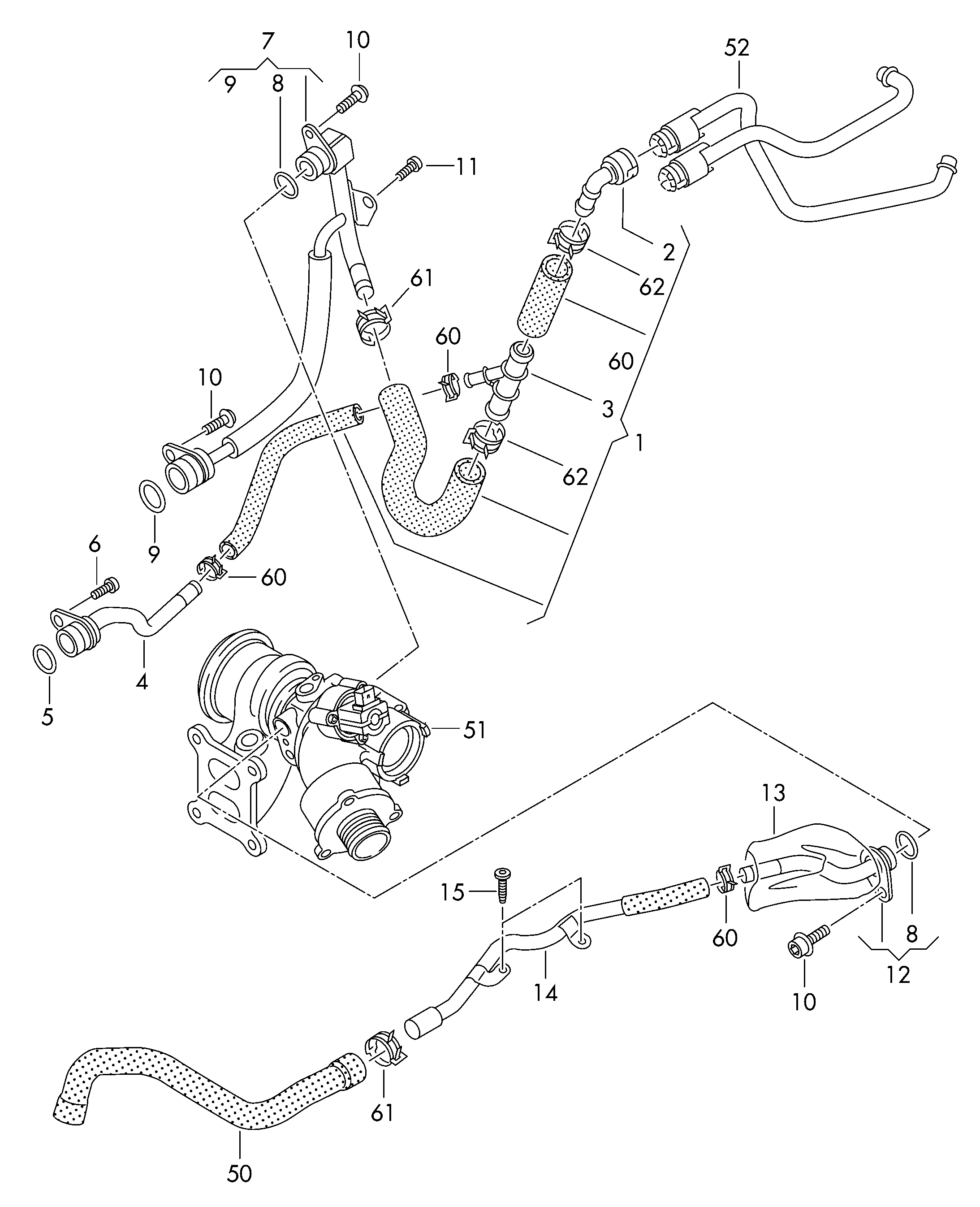 VW 5Q0 121 087A - Dzesēšanas šķidruma flancis ps1.lv