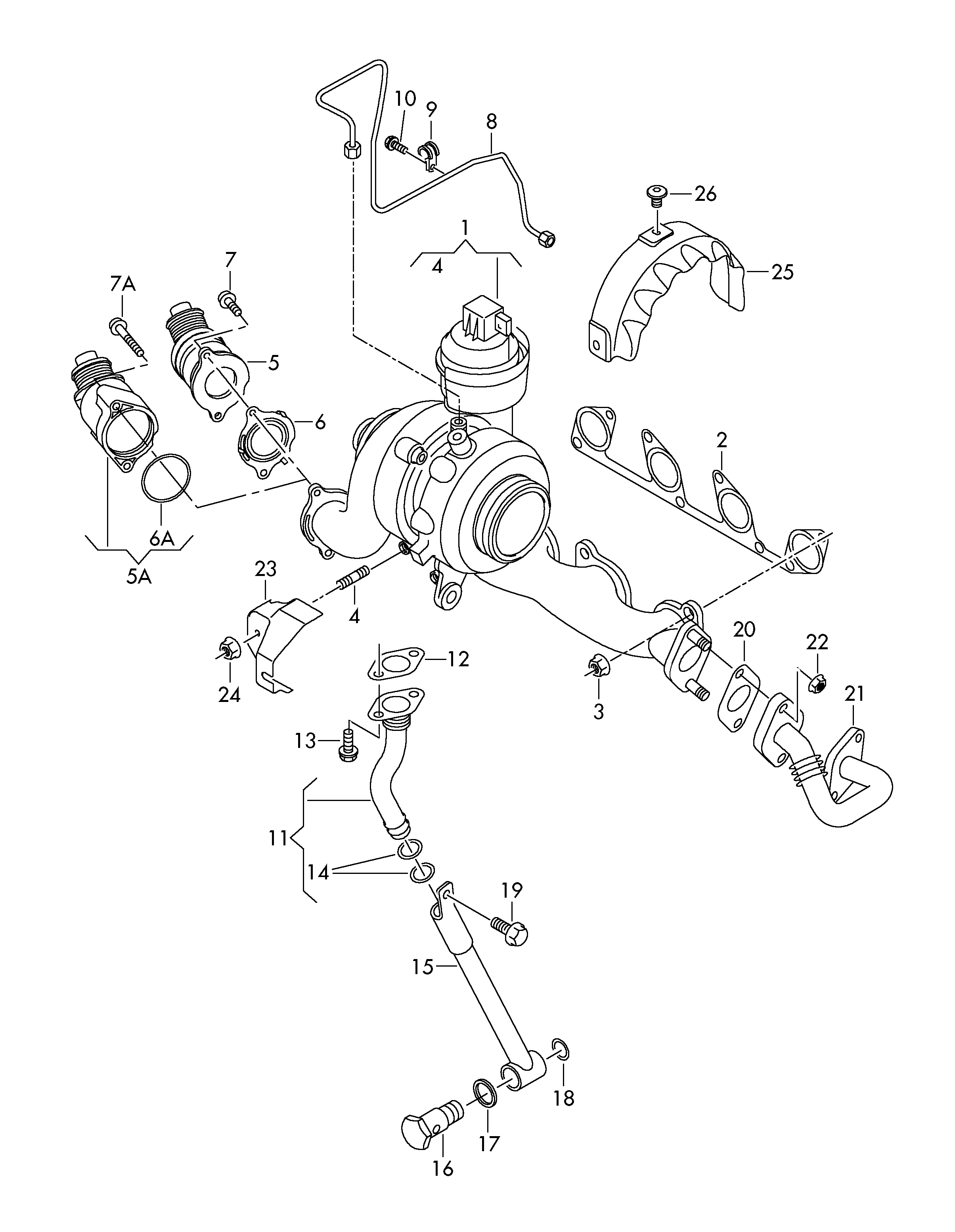 AUDI 03L253056C - Kompresors, Turbopūte ps1.lv