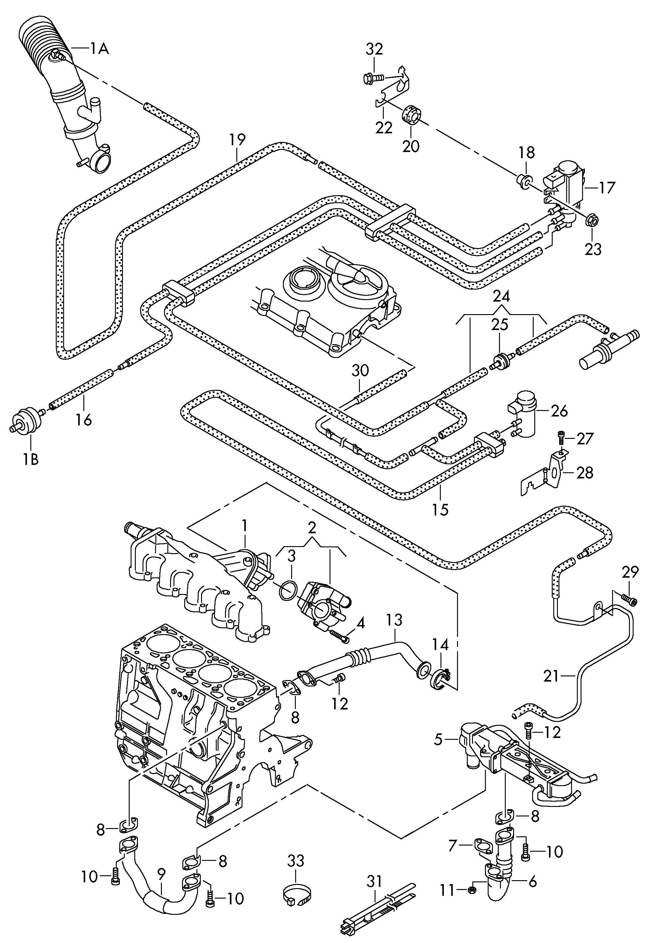 VAG 03L131512BH - Izpl. gāzu recirkulācijas vārsts ps1.lv