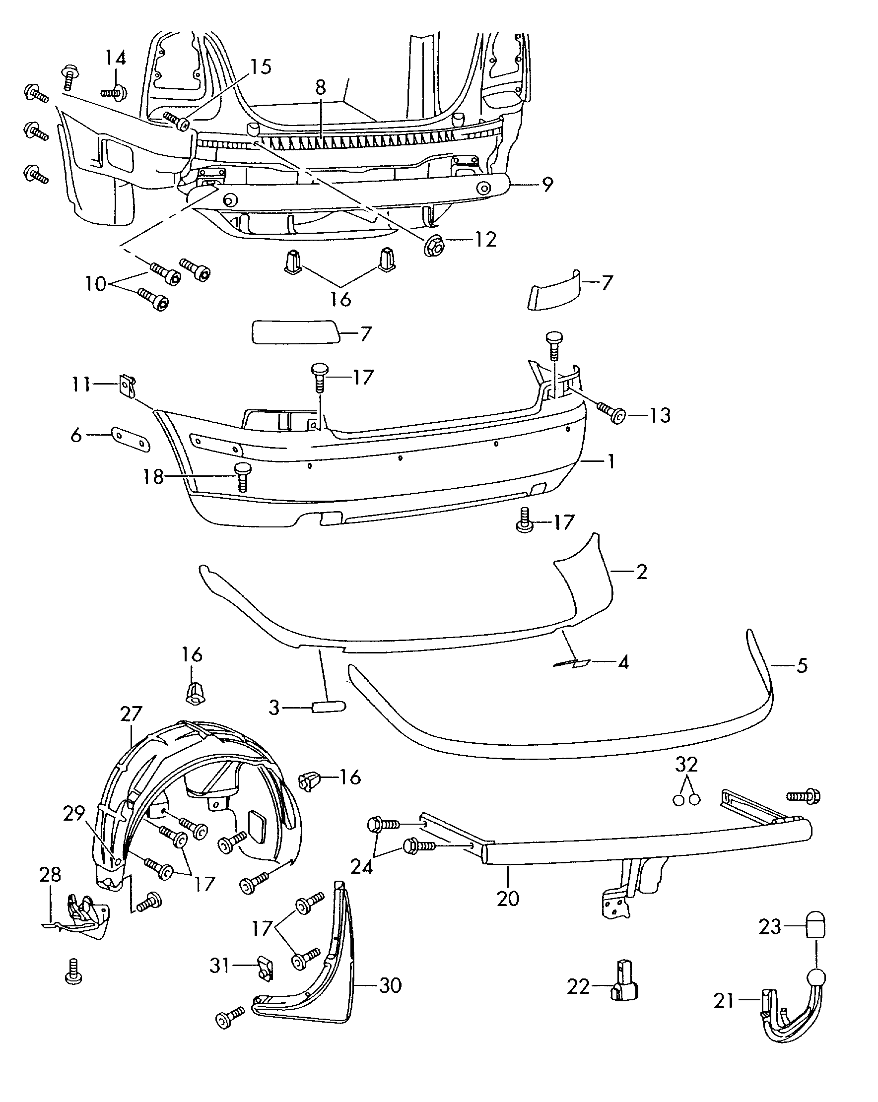 VAG 1Z5807861 - Moldings / aizsarguzlika ps1.lv