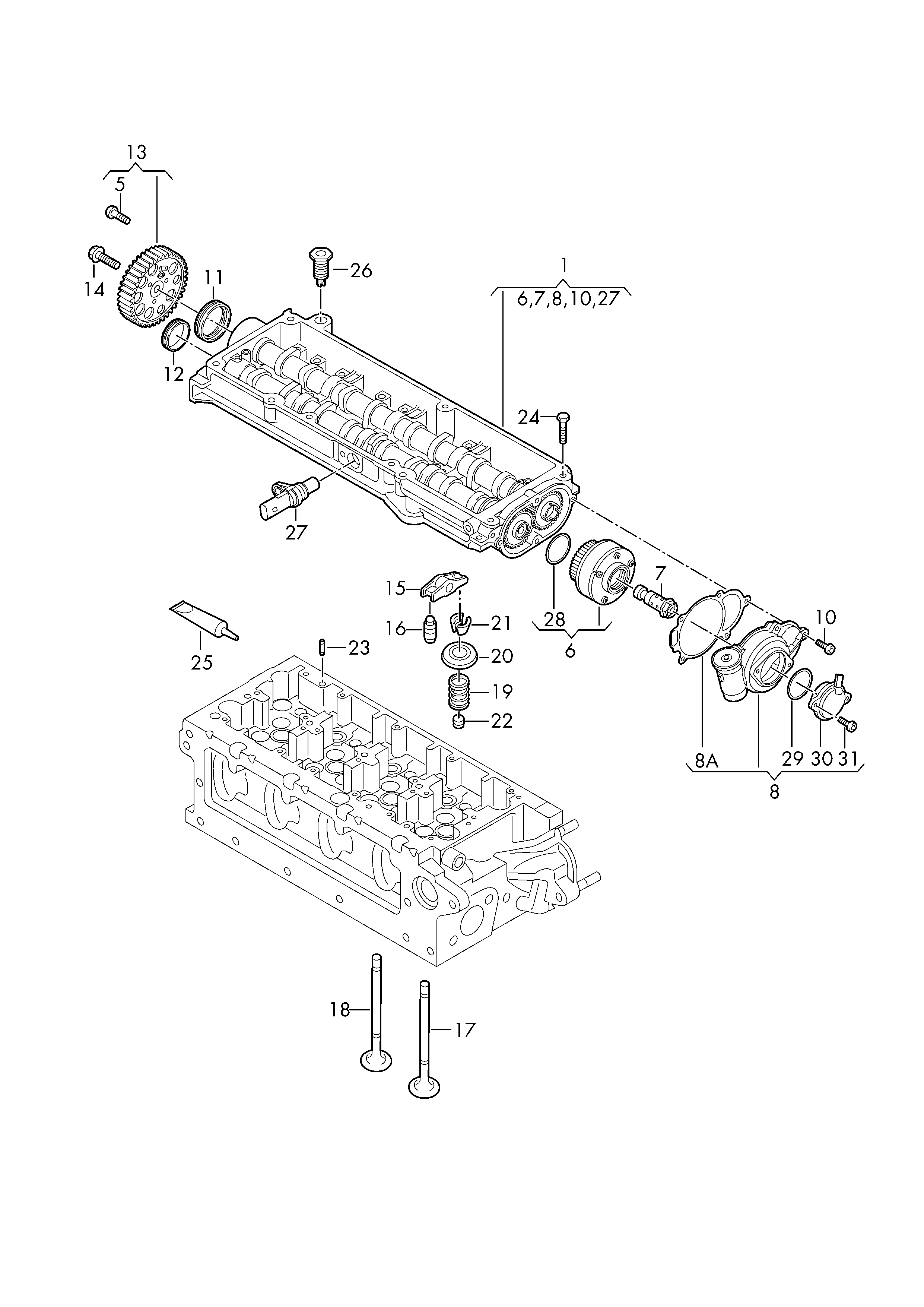 VW 04L109601B - Ieplūdes vārsts ps1.lv