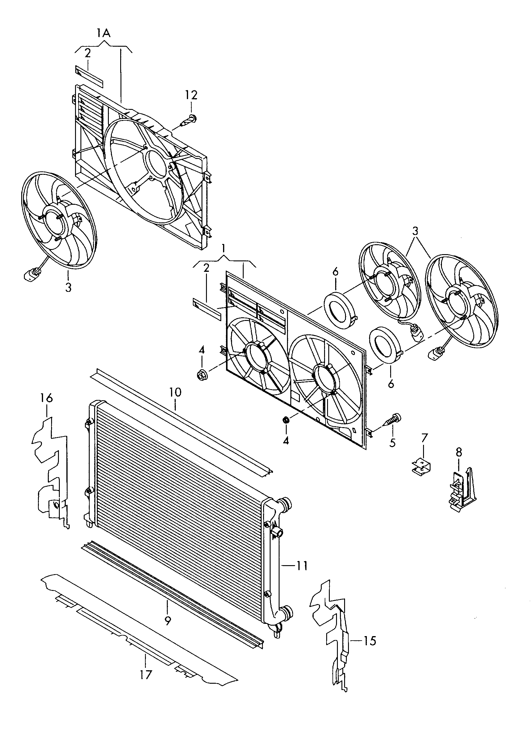 VW 6R0121207Q - Elektromotors, Dzes. sist. radiatora ventilators ps1.lv