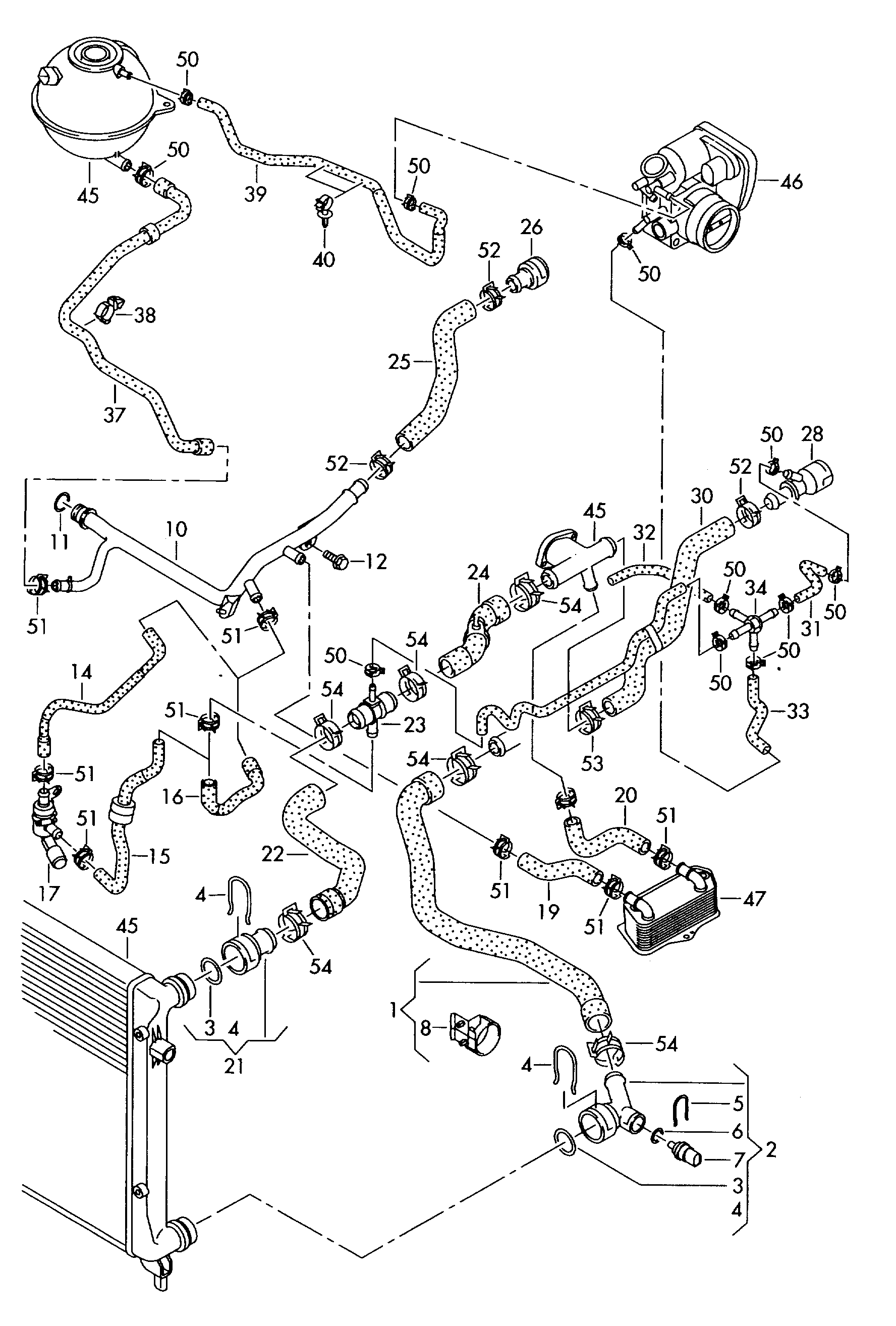 Seat 06A121065DP - Dzesēšanas šķidruma caurule ps1.lv