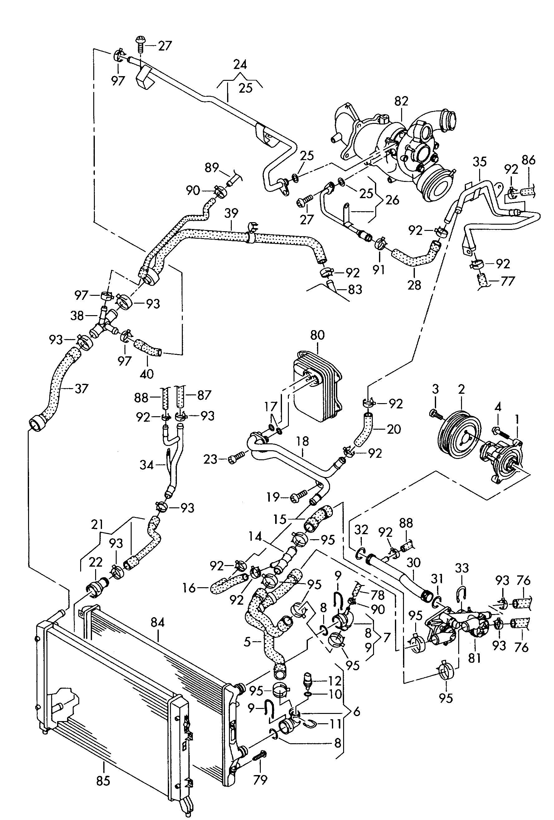 Seat 03C 121 008 B - Ūdenssūknis ps1.lv