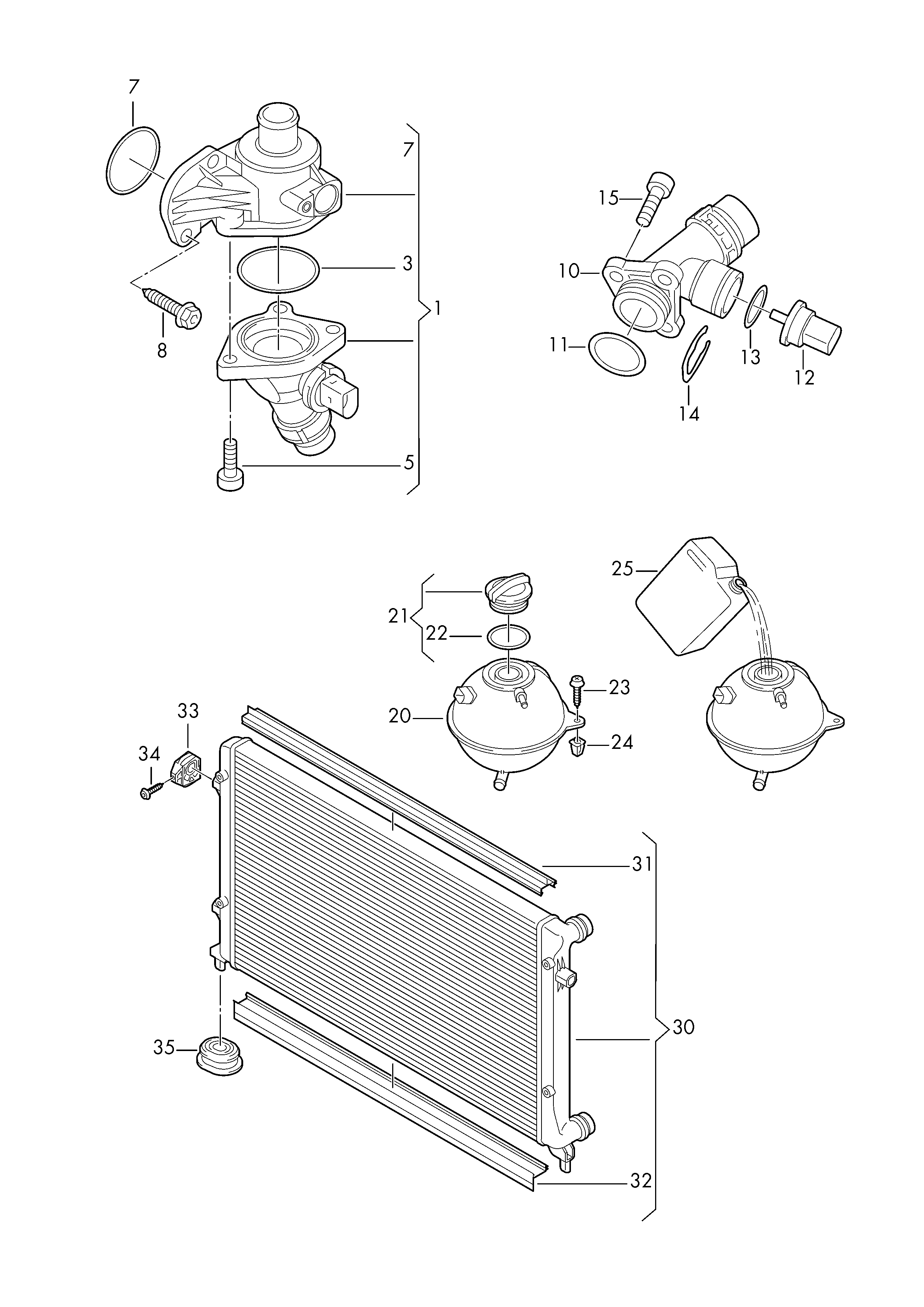 AUDI 06F 121 111 G - Termostats, Dzesēšanas šķidrums ps1.lv